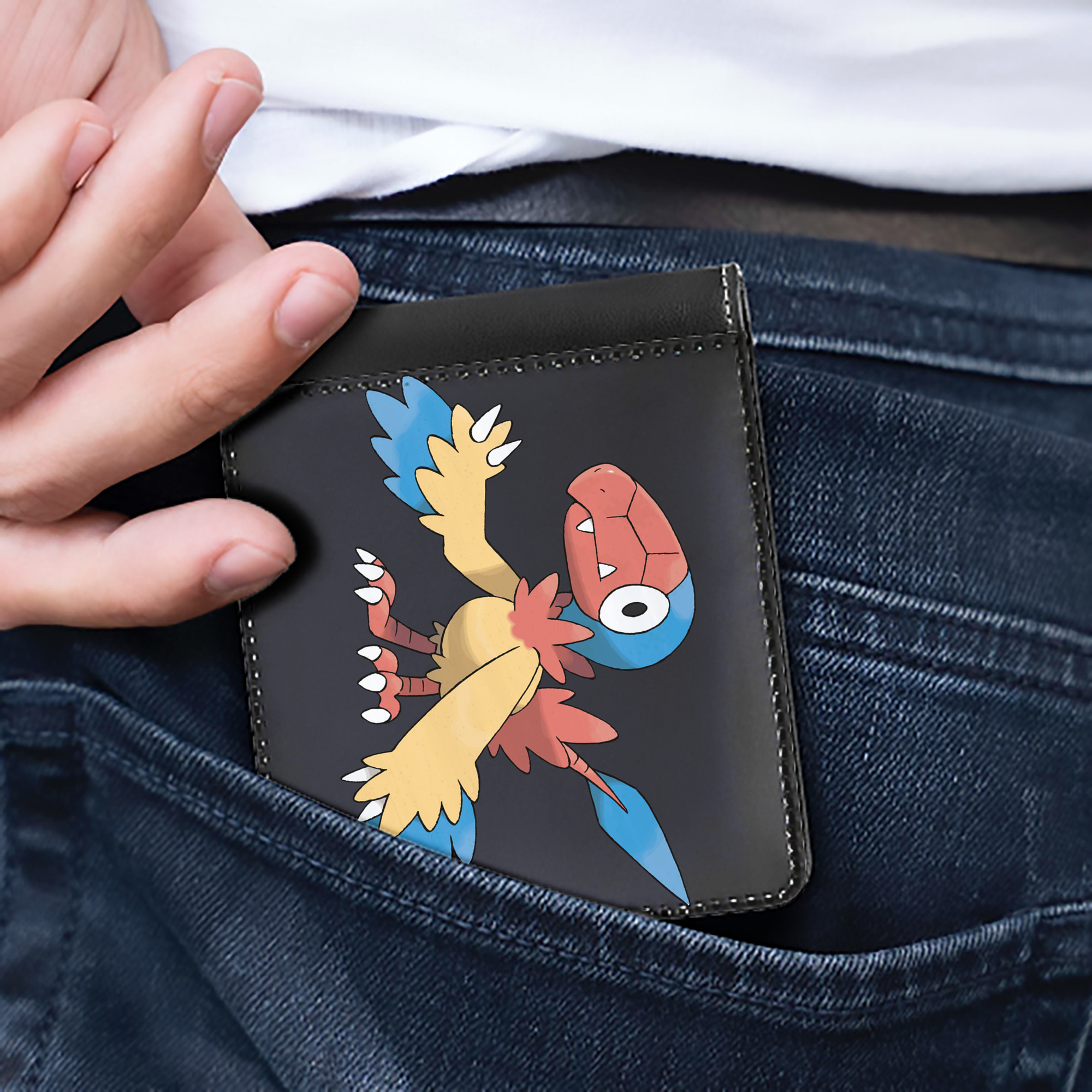 （画像用） ポケットモンスター Pokémon 二つ折り革財布