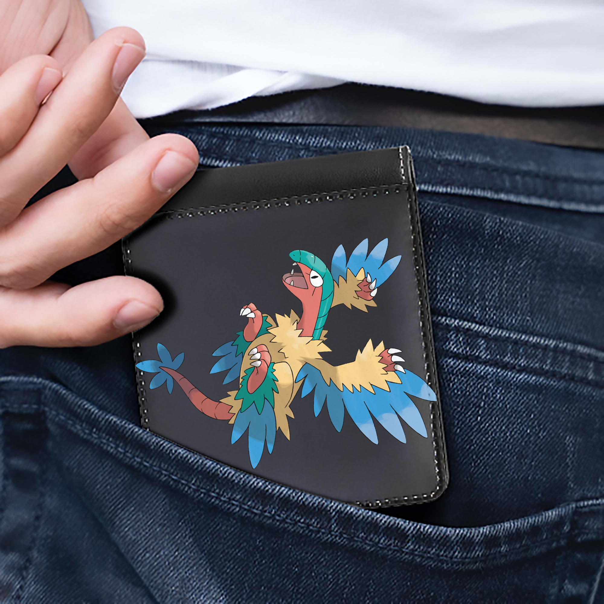 （画像用） ポケットモンスター Pokémon 二つ折り革財布