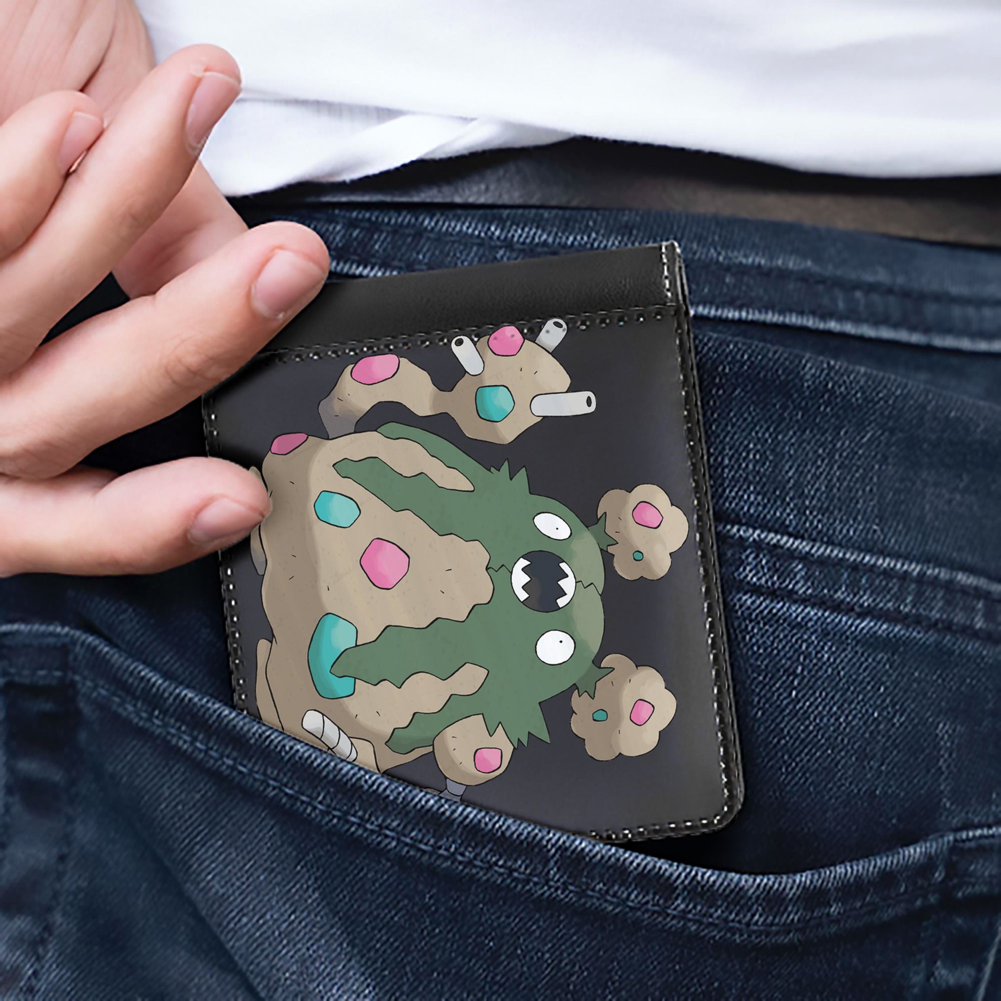 （画像用） ポケットモンスター Pokémon 二つ折り革財布