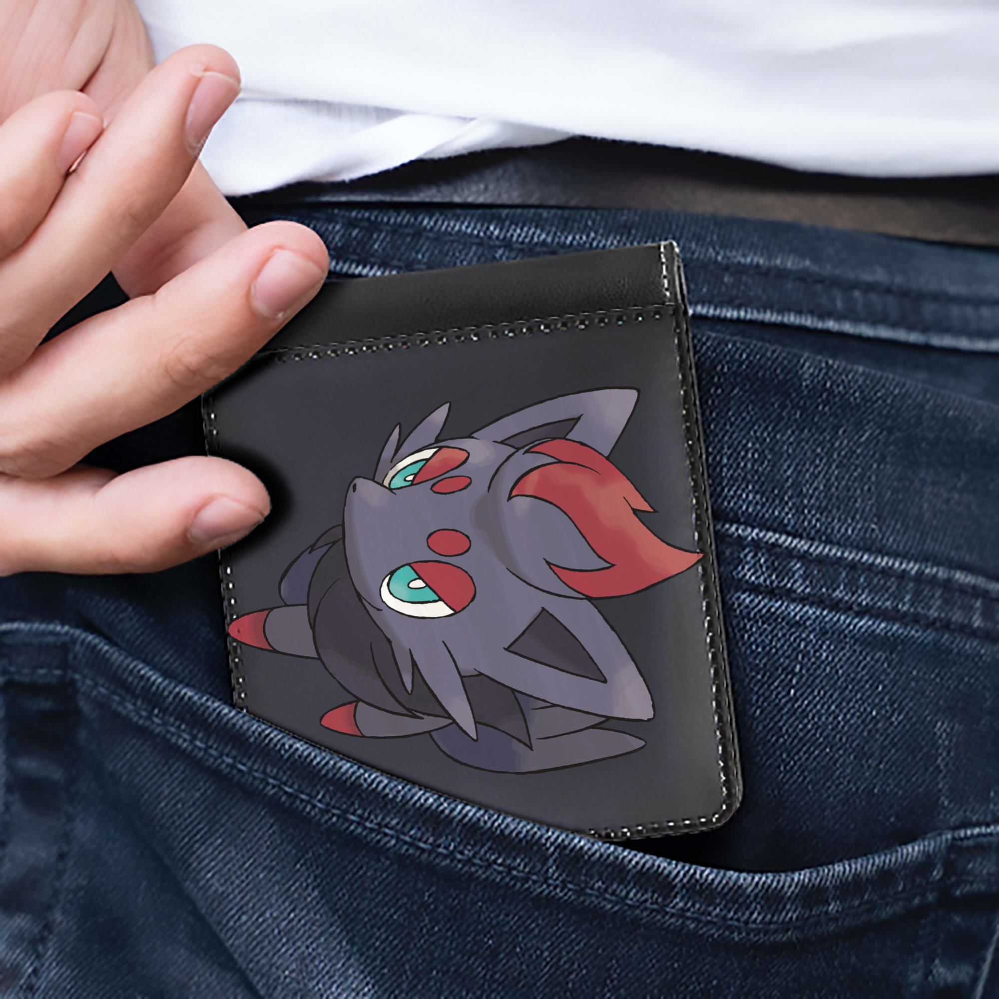（画像用） ポケットモンスター Pokémon 二つ折り革財布