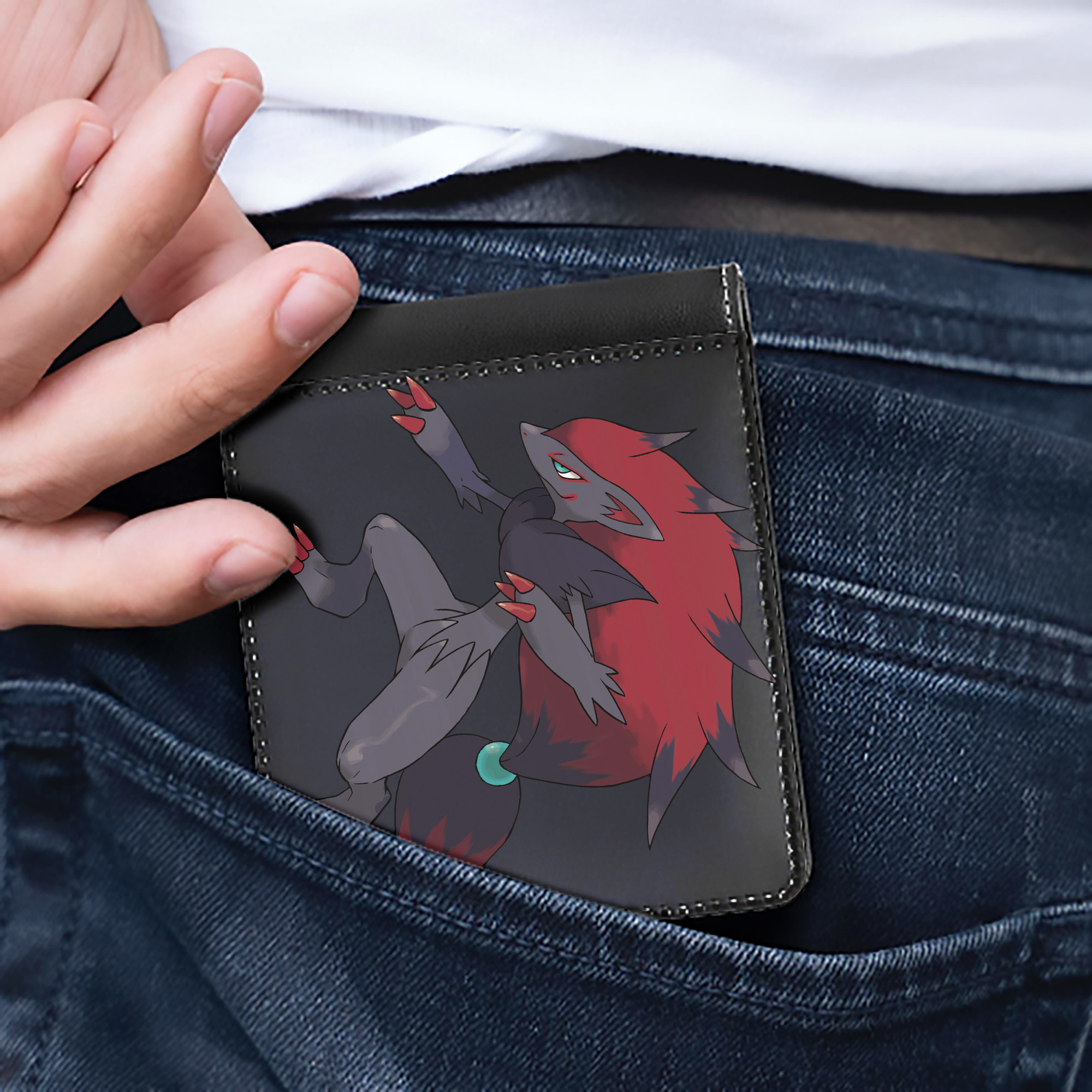 （画像用） ポケットモンスター Pokémon 二つ折り革財布