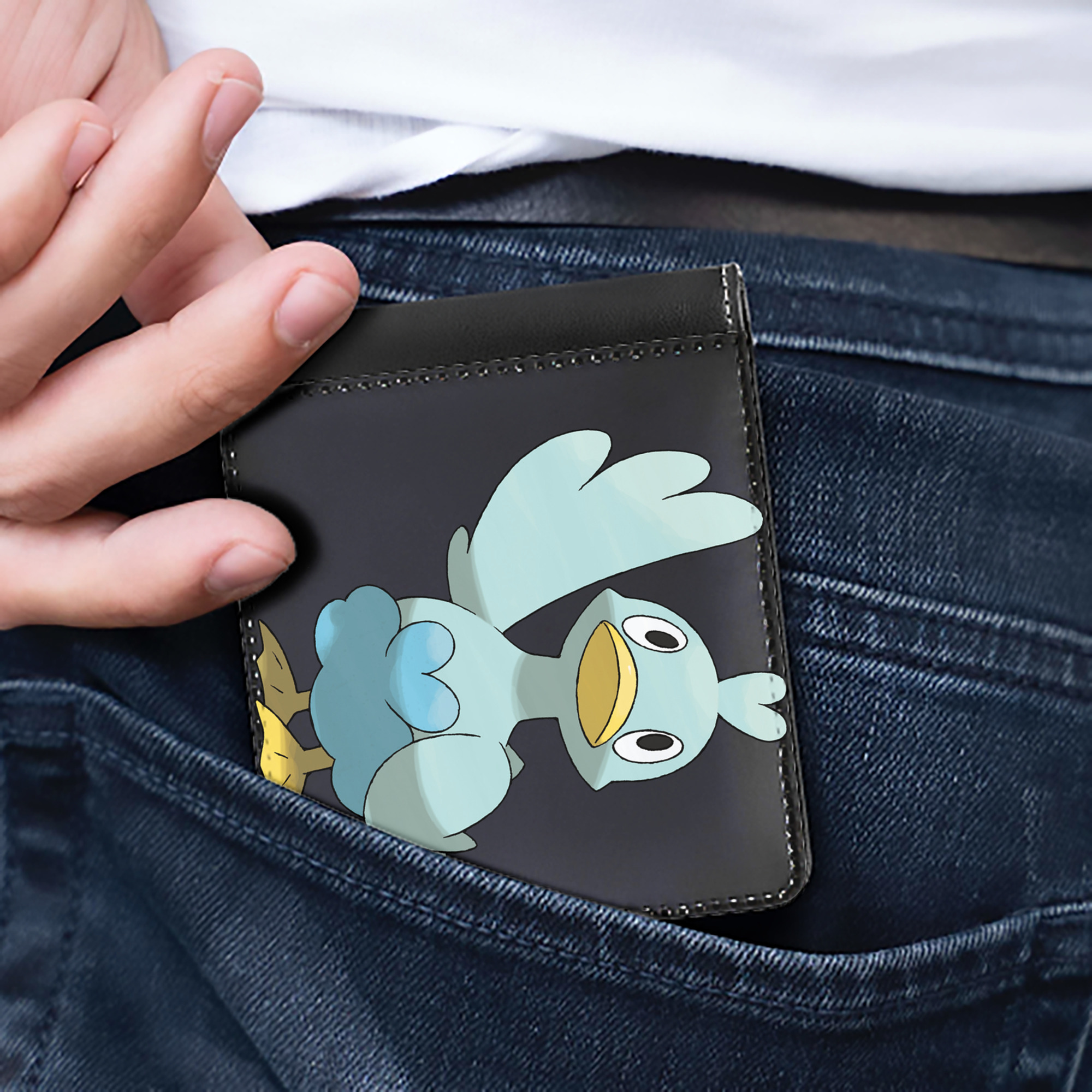 （画像用） ポケットモンスター Pokémon 二つ折り革財布