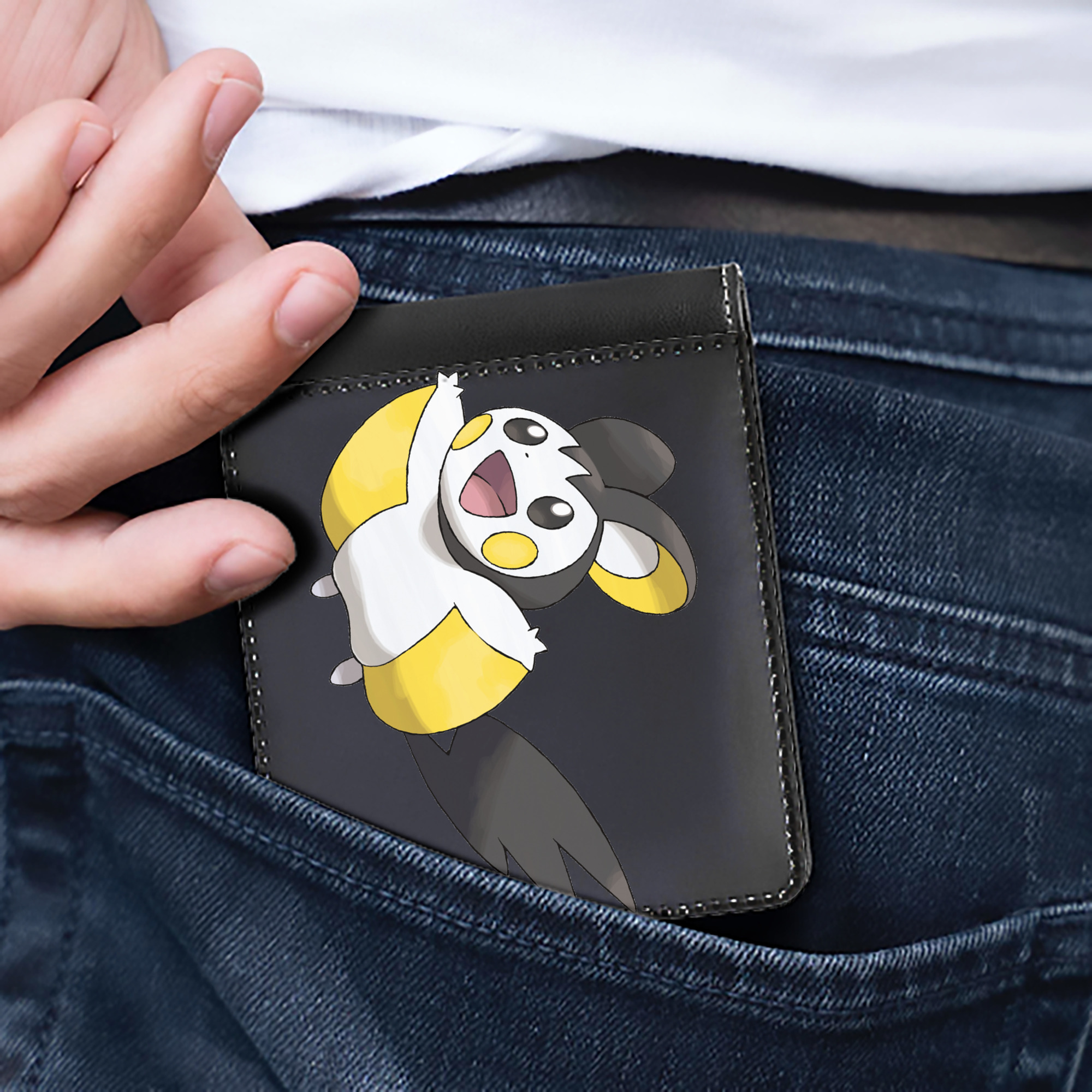 （画像用） ポケットモンスター Pokémon 二つ折り革財布