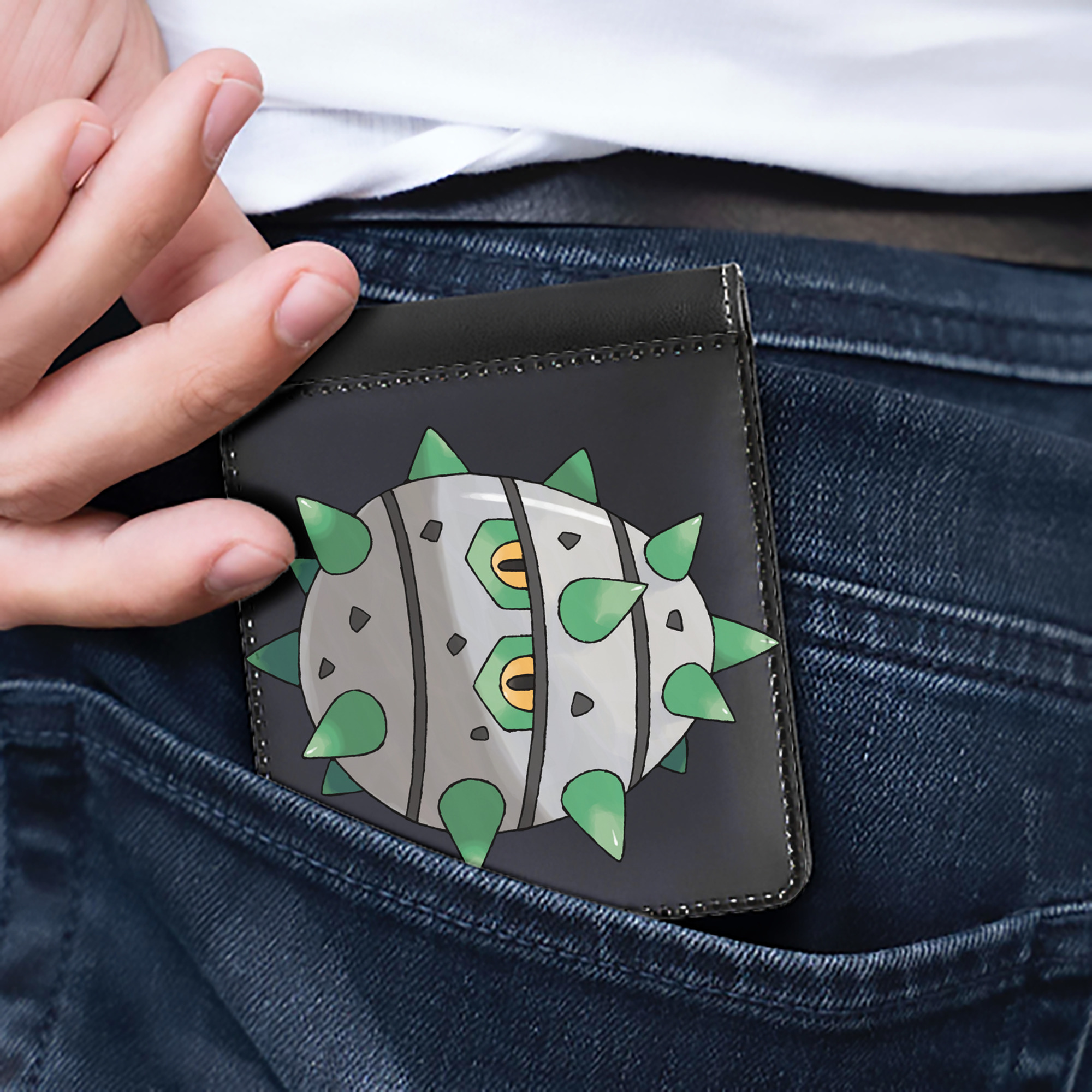 （画像用） ポケットモンスター Pokémon 二つ折り革財布