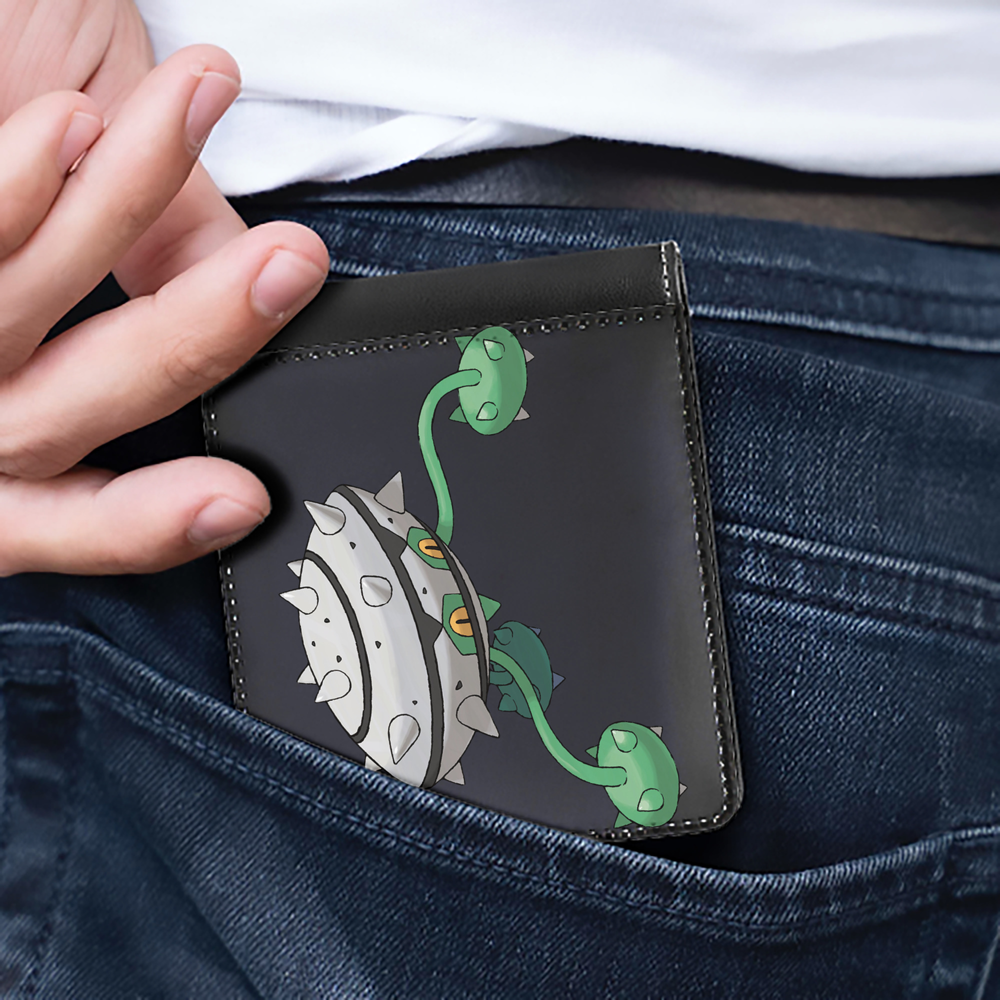 （画像用） ポケットモンスター Pokémon 二つ折り革財布