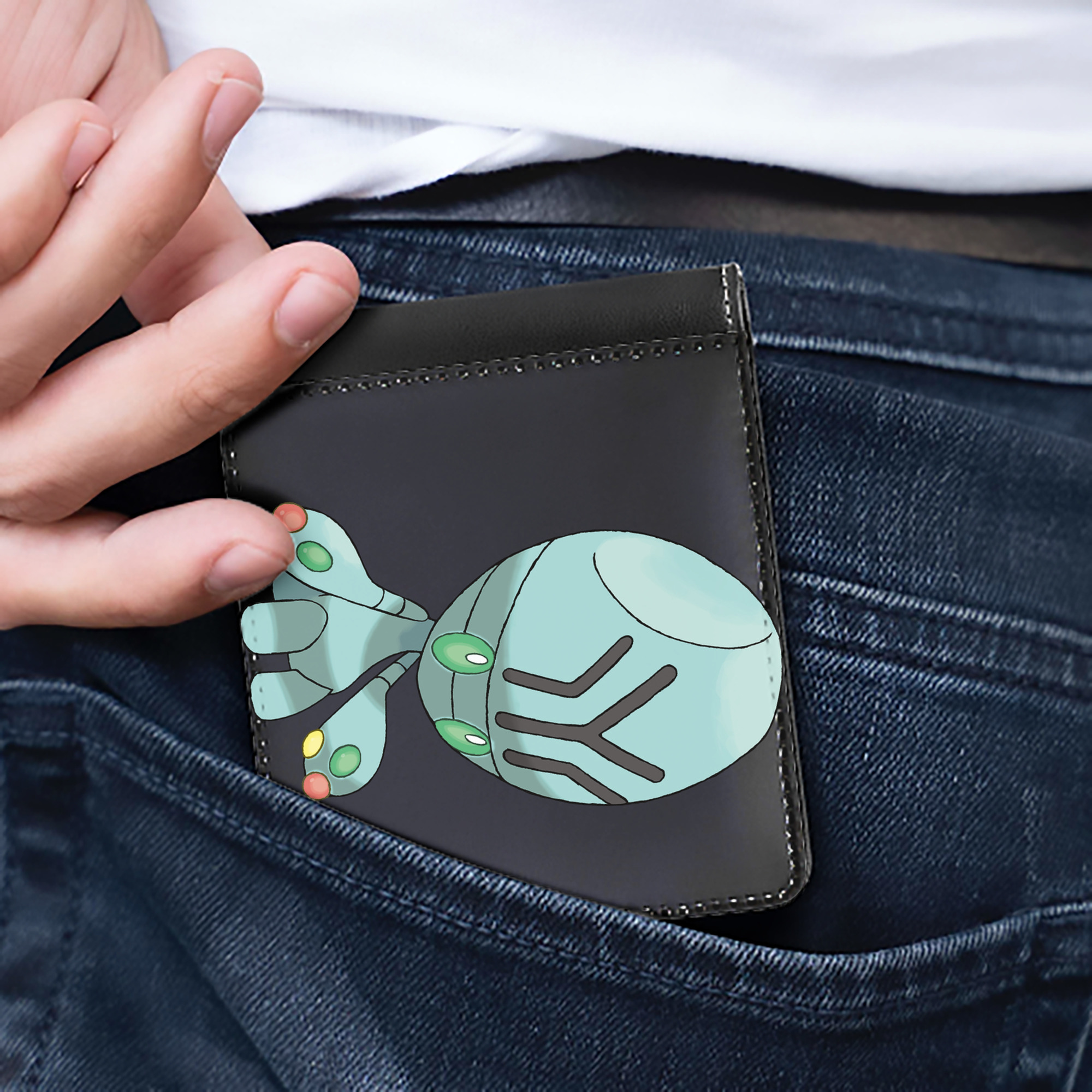 （画像用） ポケットモンスター Pokémon 二つ折り革財布