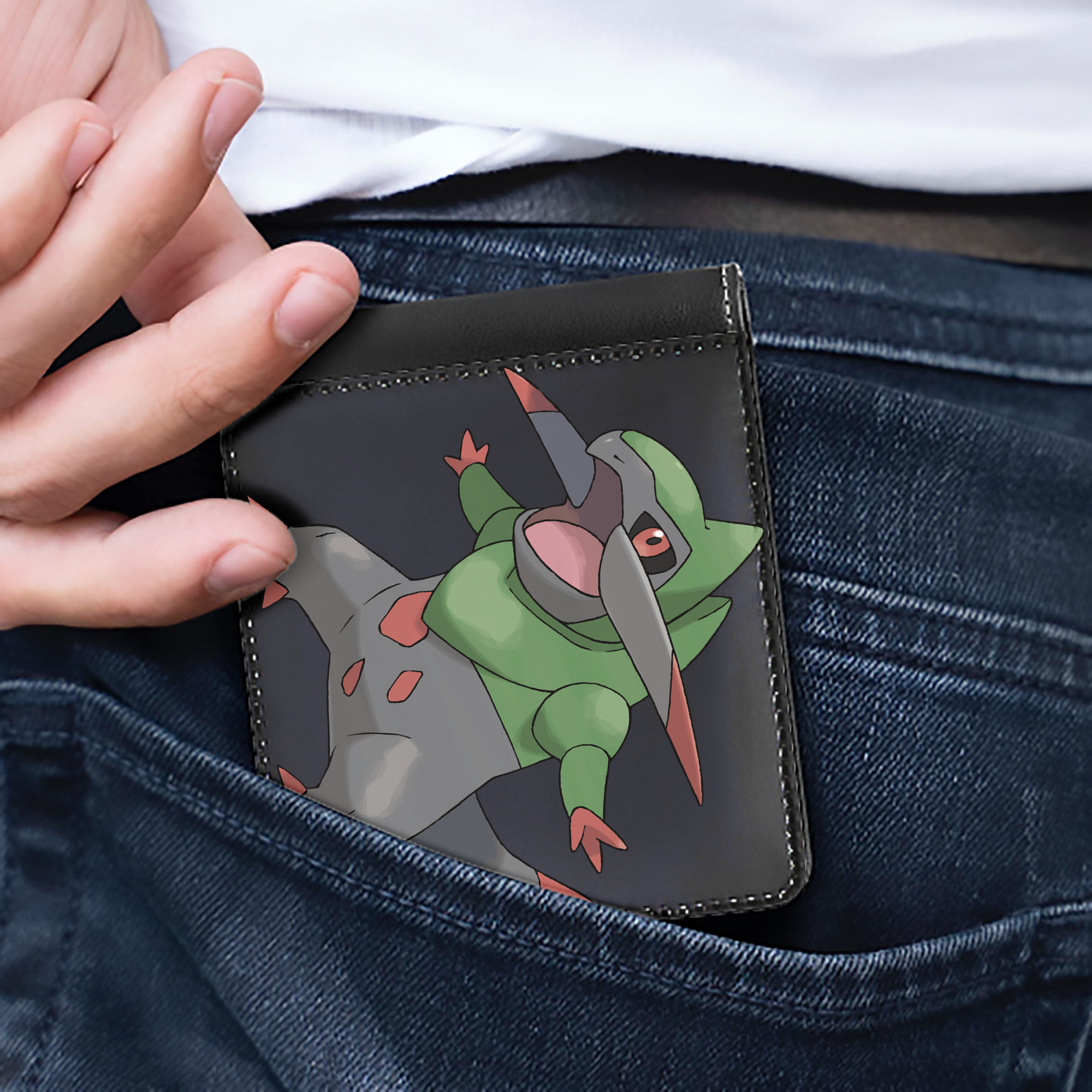 （画像用） ポケットモンスター Pokémon 二つ折り革財布