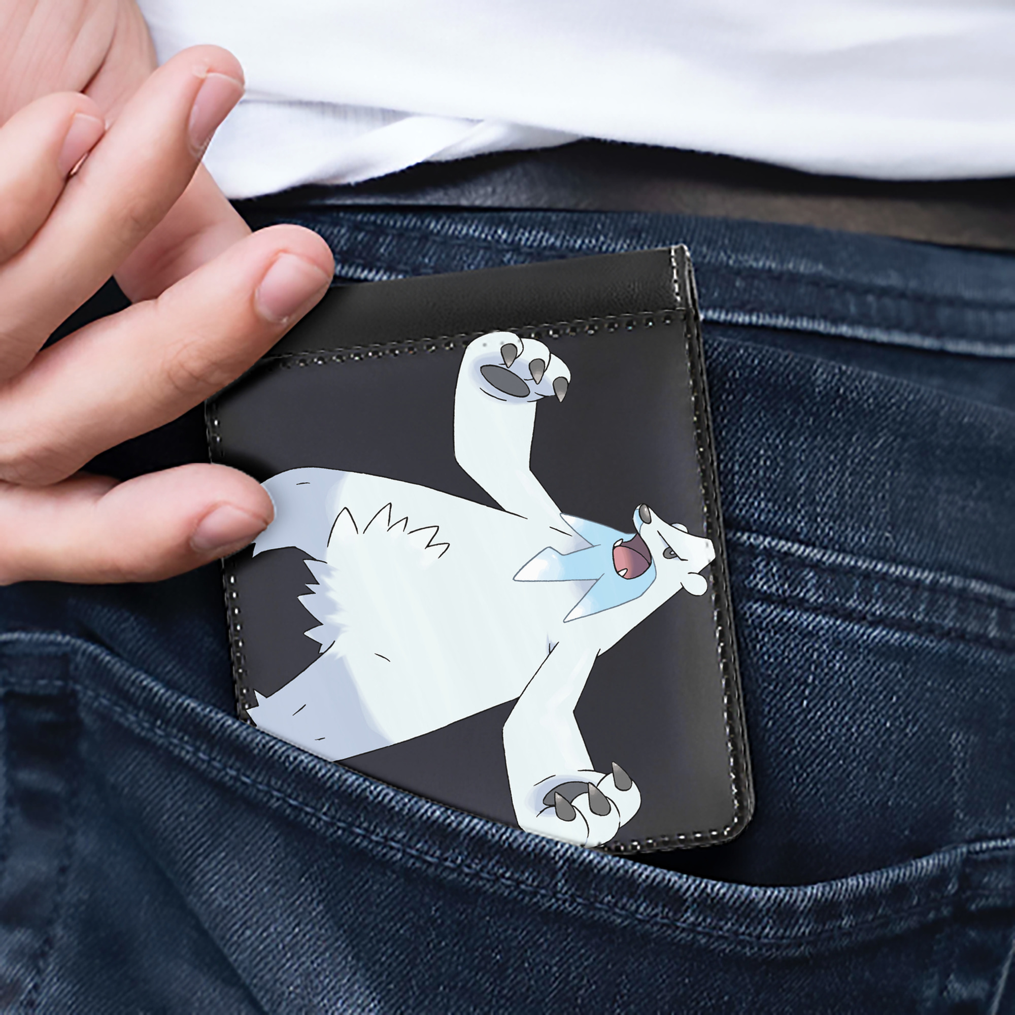 （画像用） ポケットモンスター Pokémon 二つ折り革財布