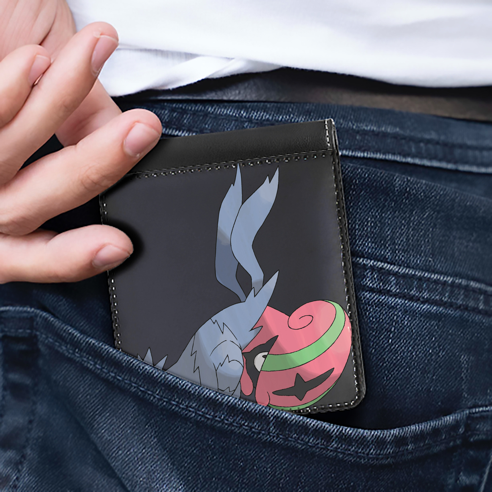 （画像用） ポケットモンスター Pokémon 二つ折り革財布