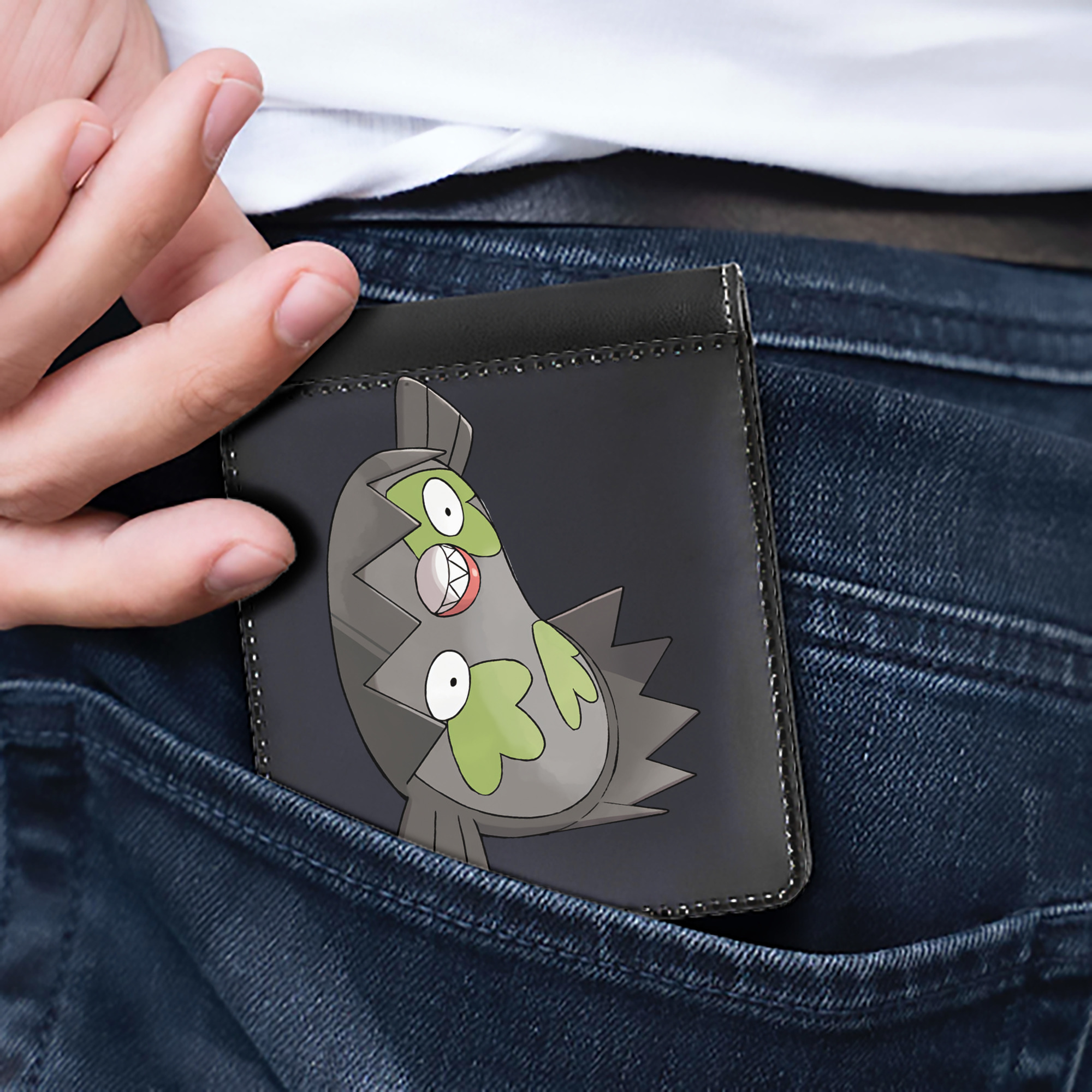（画像用） ポケットモンスター Pokémon 二つ折り革財布