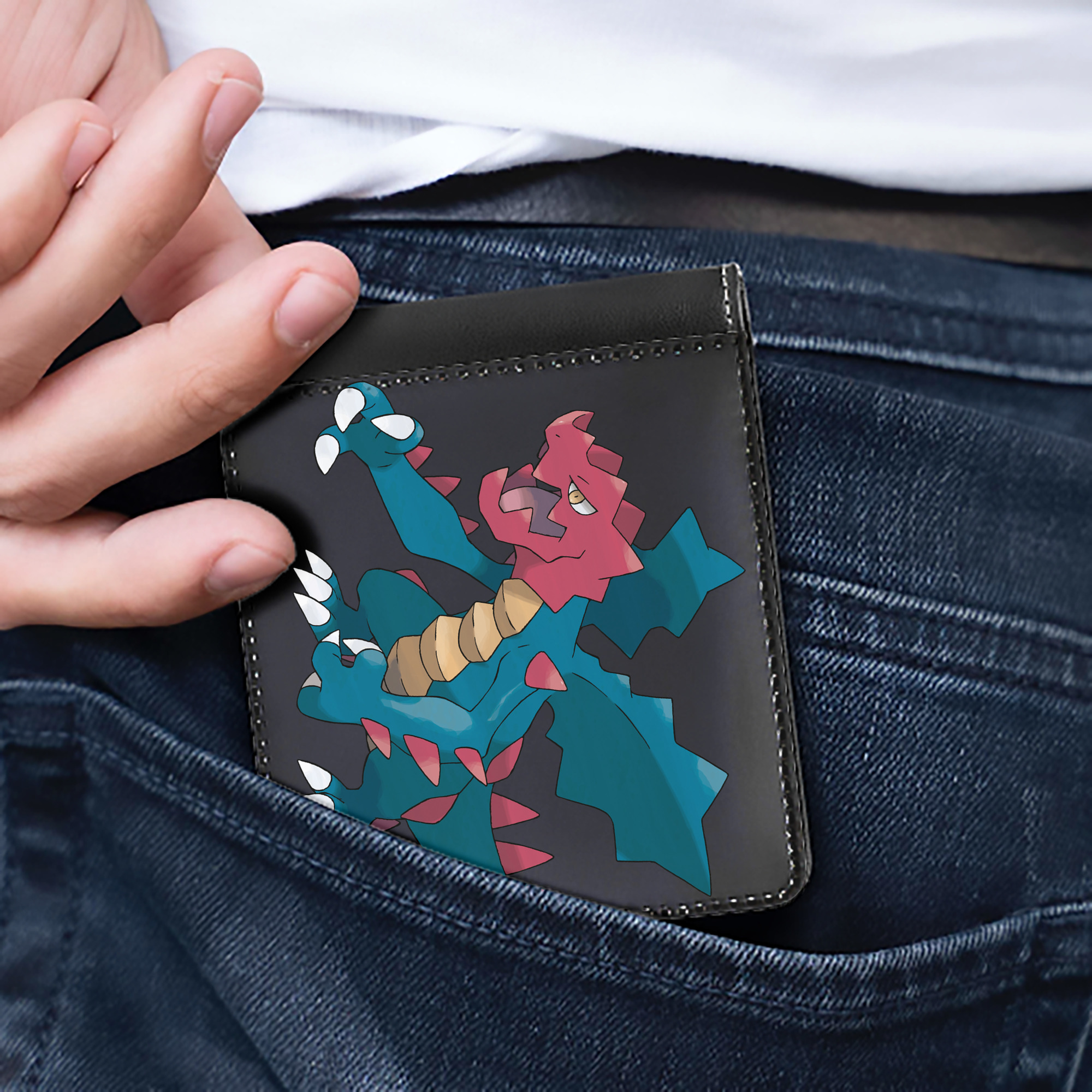 （画像用） ポケットモンスター Pokémon 二つ折り革財布