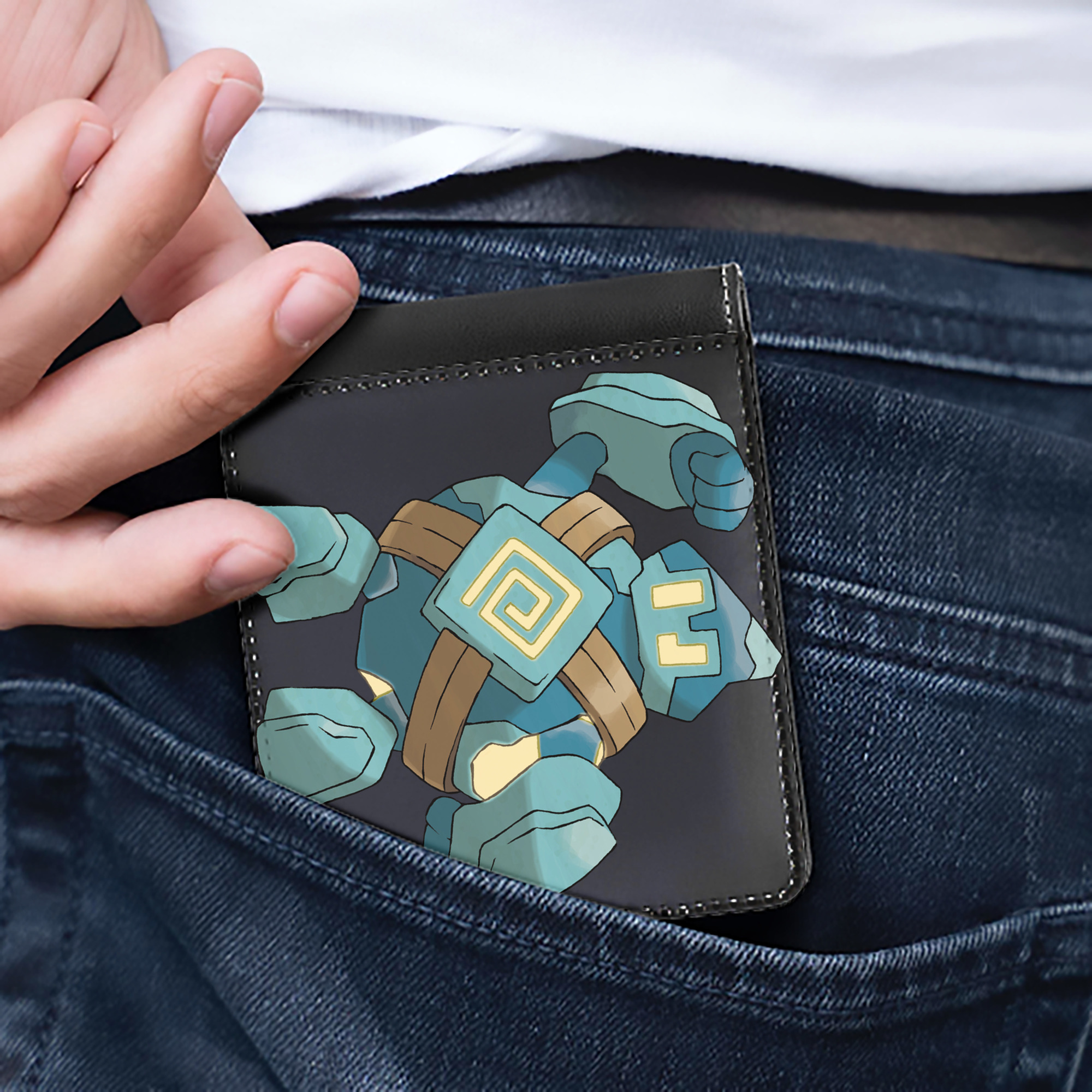 （画像用） ポケットモンスター Pokémon 二つ折り革財布