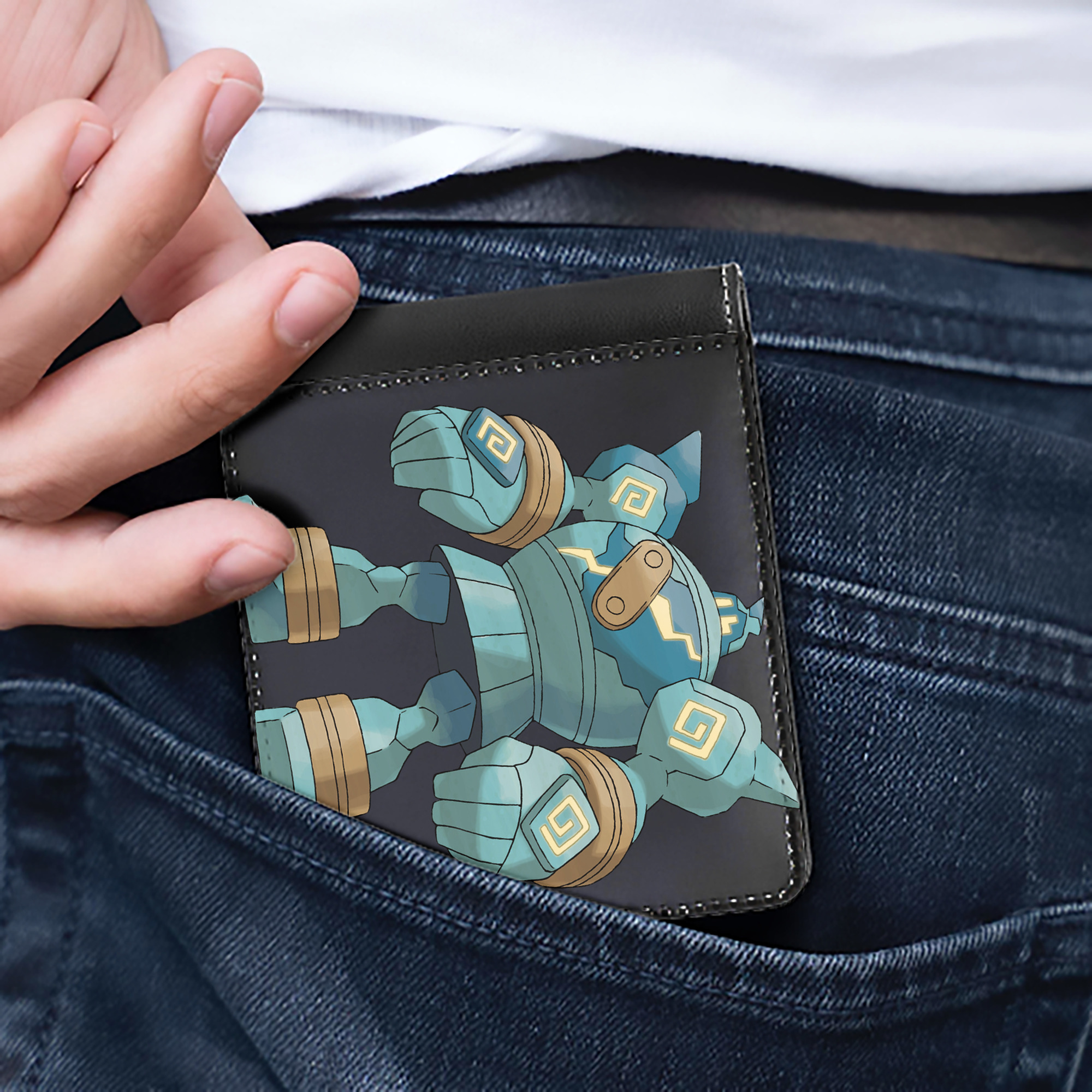 （画像用） ポケットモンスター Pokémon 二つ折り革財布
