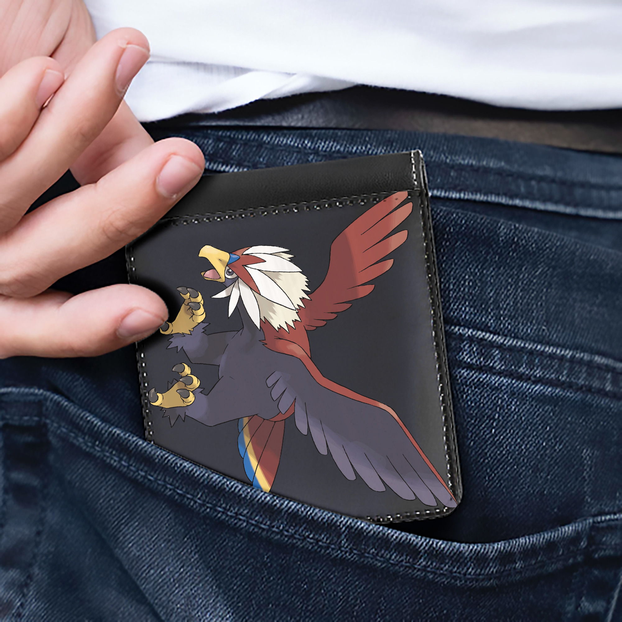 （画像用） ポケットモンスター Pokémon 二つ折り革財布