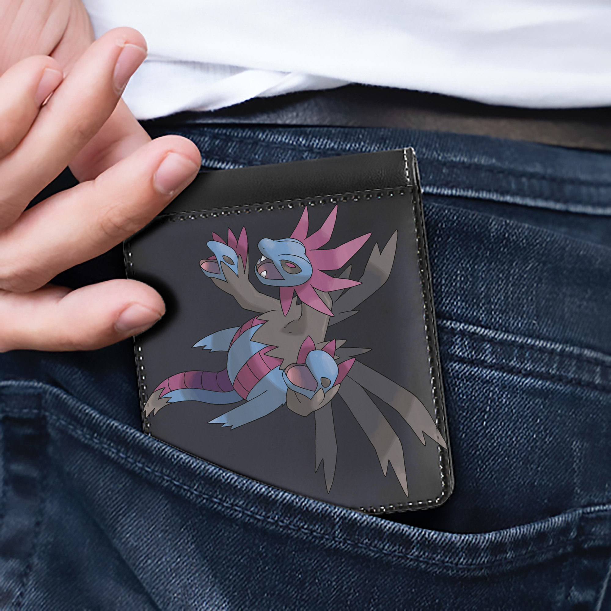 （画像用） ポケットモンスター Pokémon 二つ折り革財布