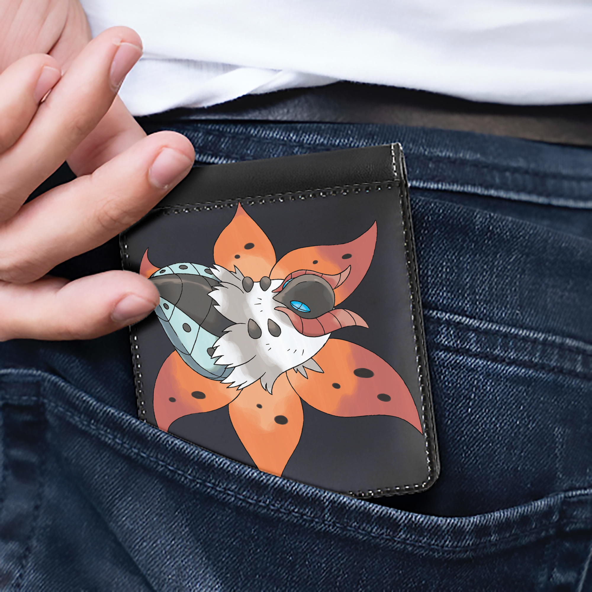 （画像用） ポケットモンスター Pokémon 二つ折り革財布