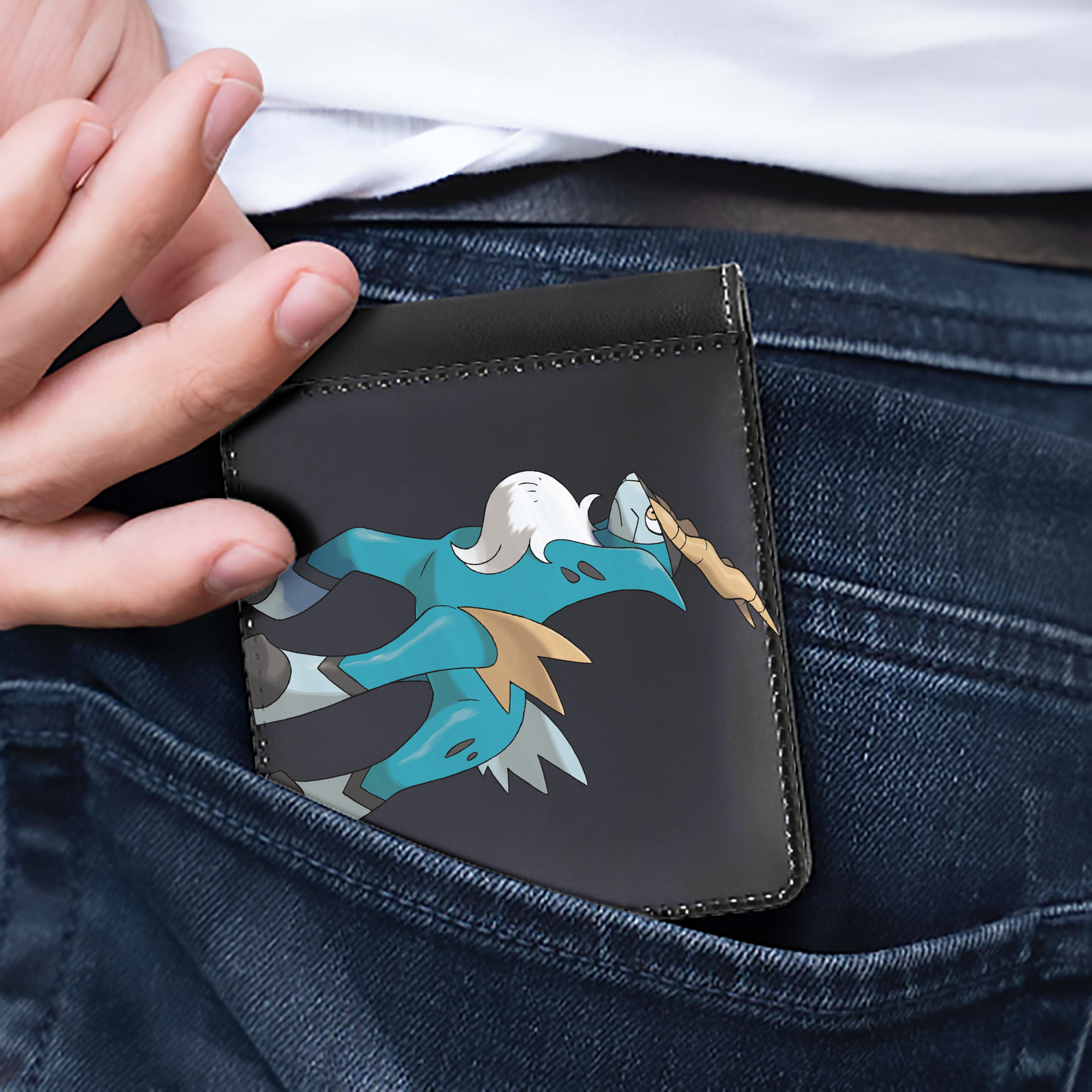 （画像用） ポケットモンスター Pokémon 二つ折り革財布