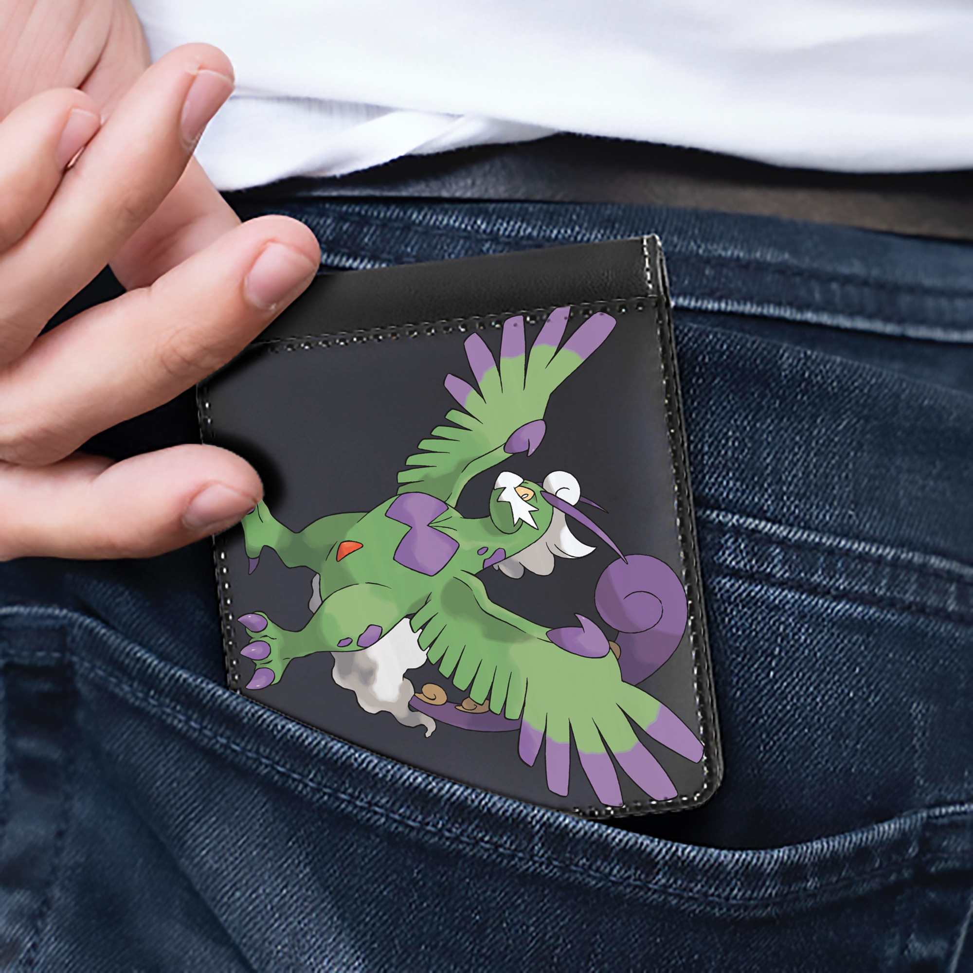 （画像用） ポケットモンスター Pokémon 二つ折り革財布