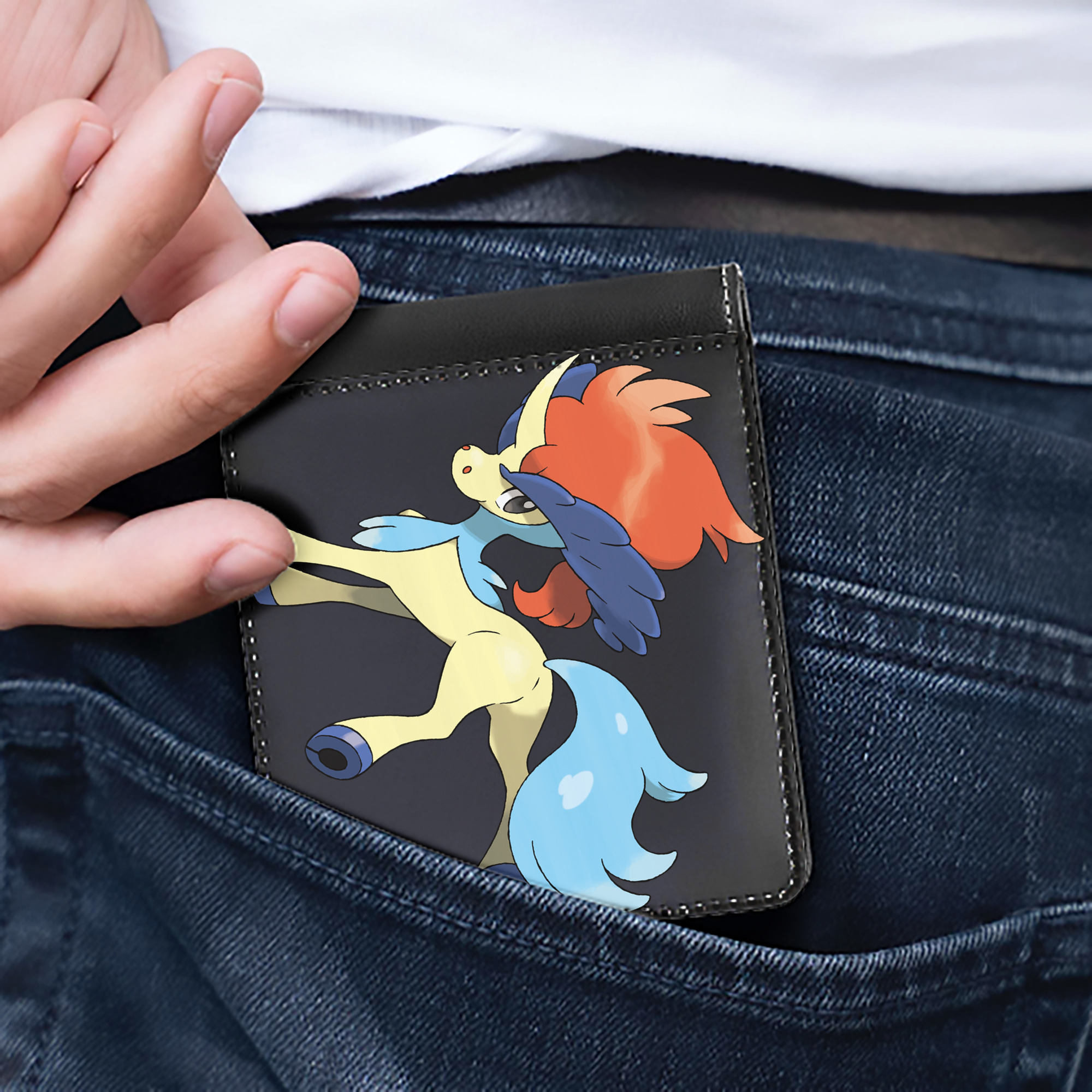 （画像用） ポケットモンスター Pokémon 二つ折り革財布
