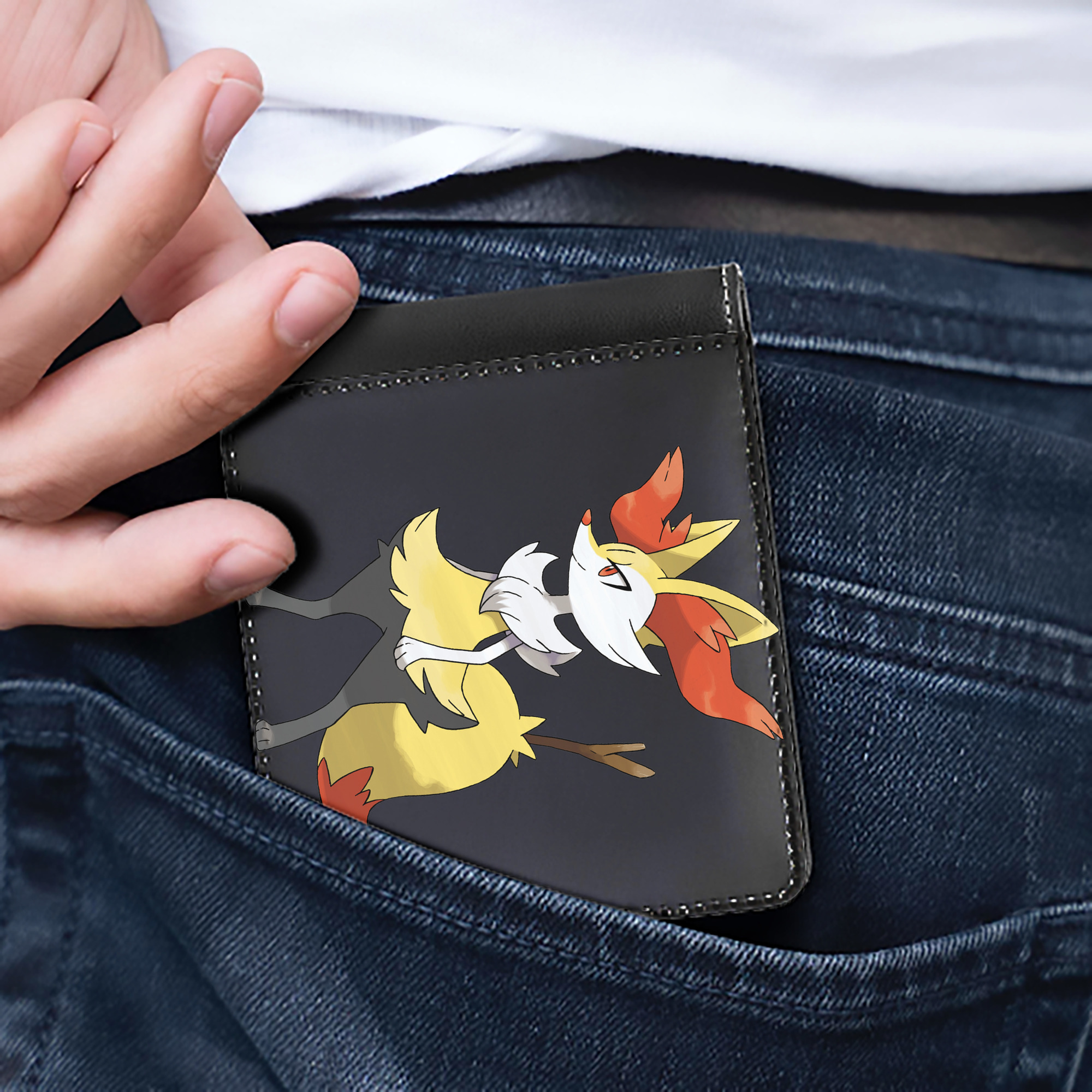 （画像用） ポケットモンスター Pokémon 二つ折り革財布