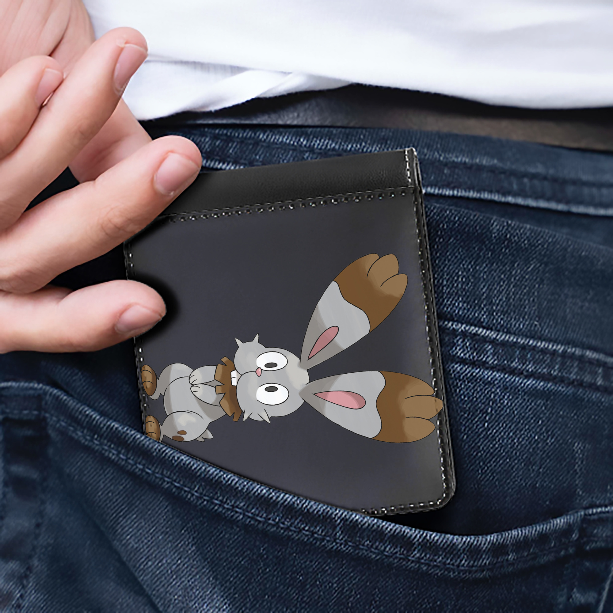 （画像用） ポケットモンスター Pokémon 二つ折り革財布