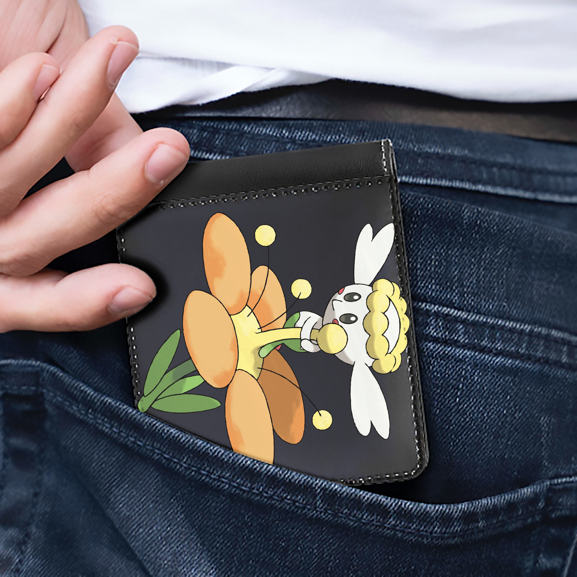 （画像用） ポケットモンスター Pokémon 二つ折り革財布