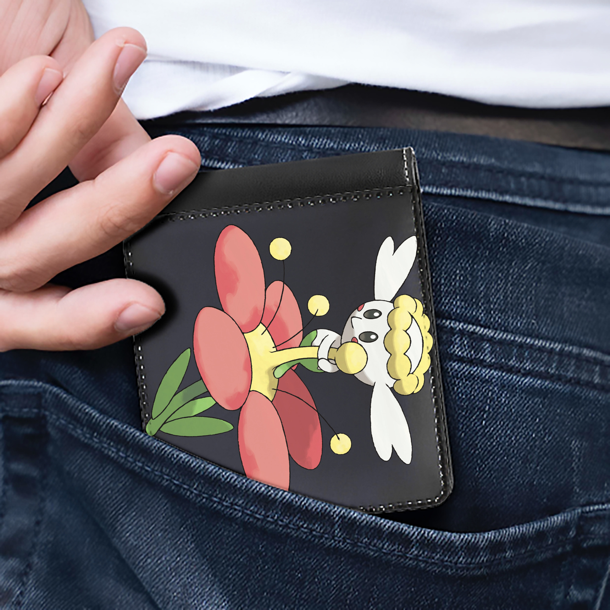 （画像用） ポケットモンスター Pokémon 二つ折り革財布
