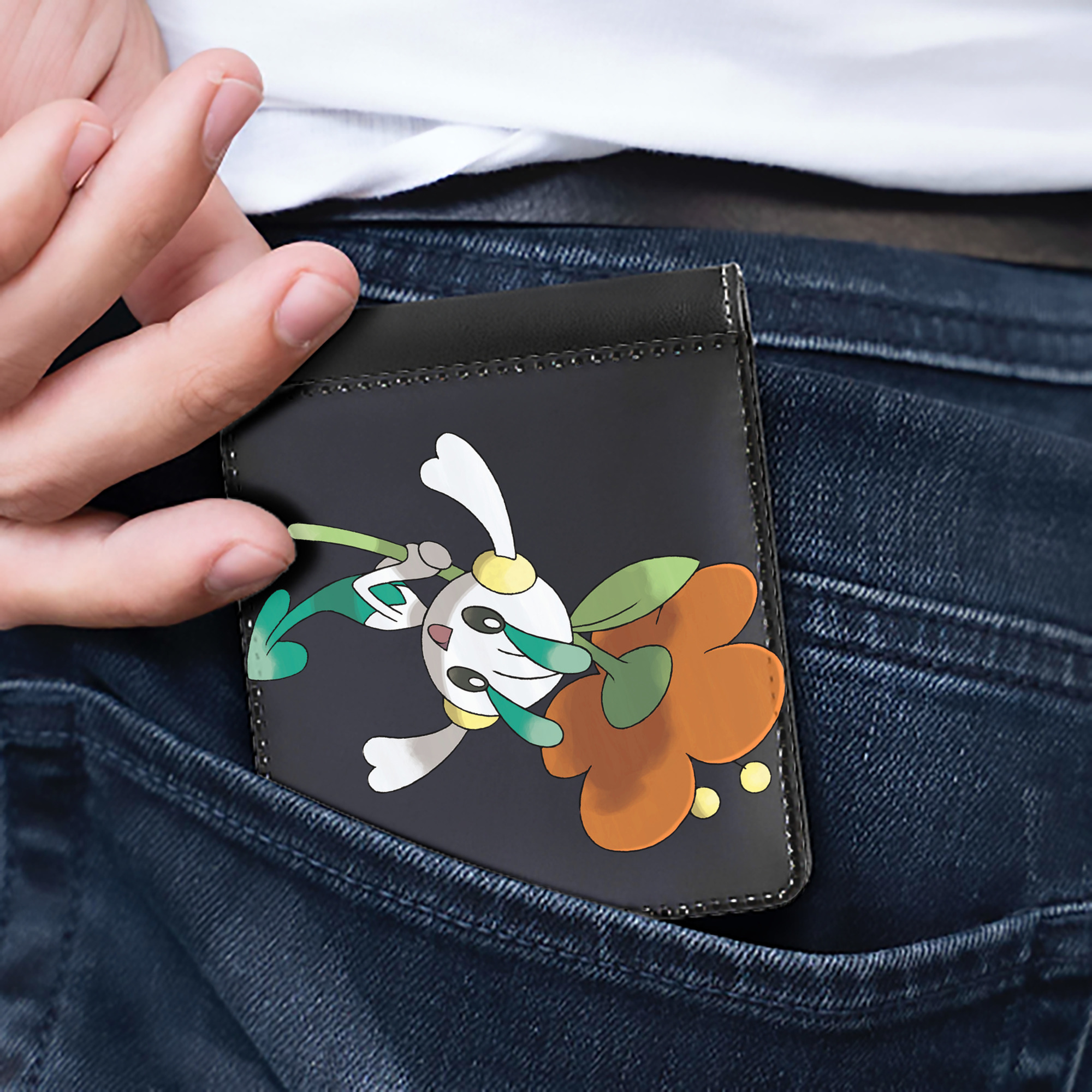 （画像用） ポケットモンスター Pokémon 二つ折り革財布