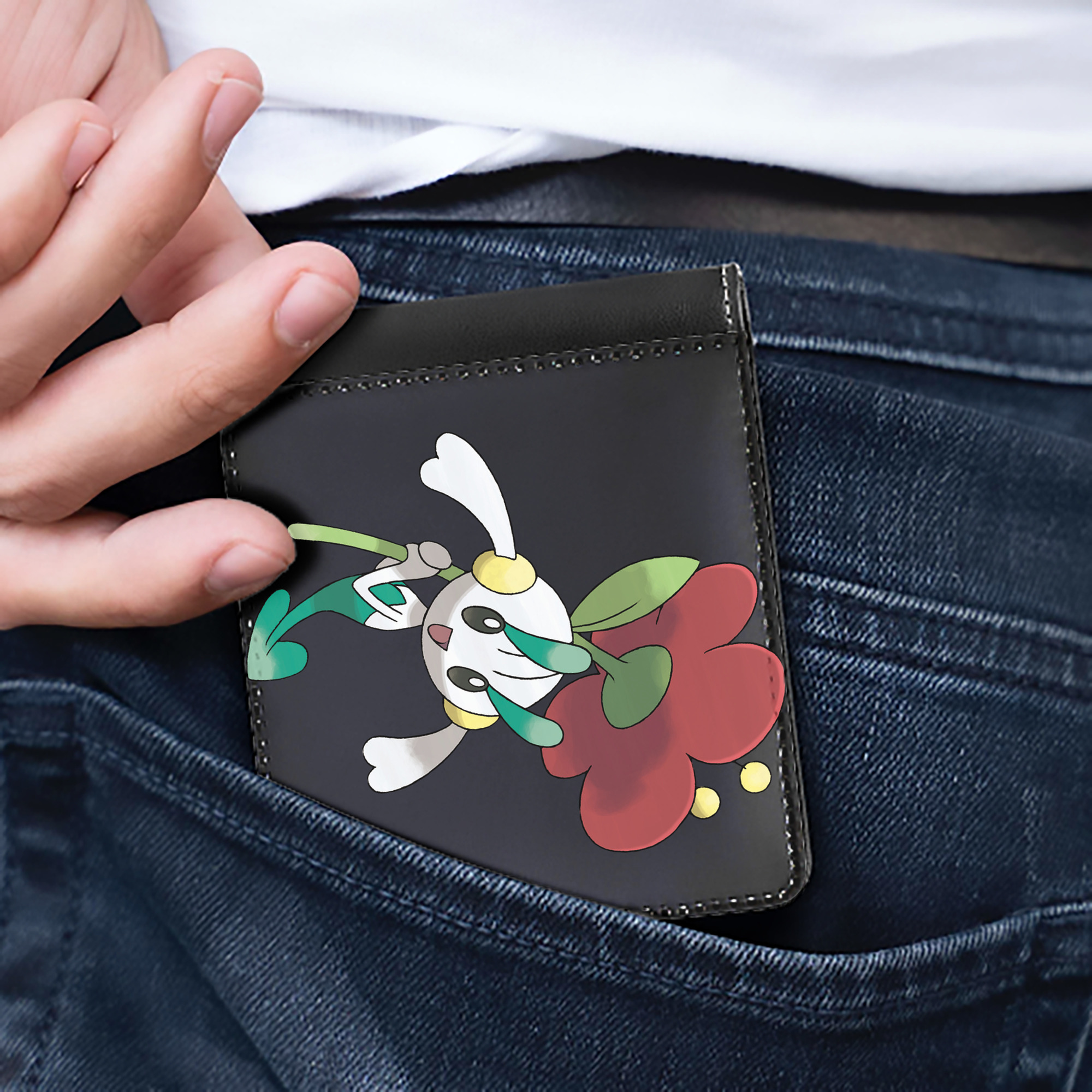 （画像用） ポケットモンスター Pokémon 二つ折り革財布