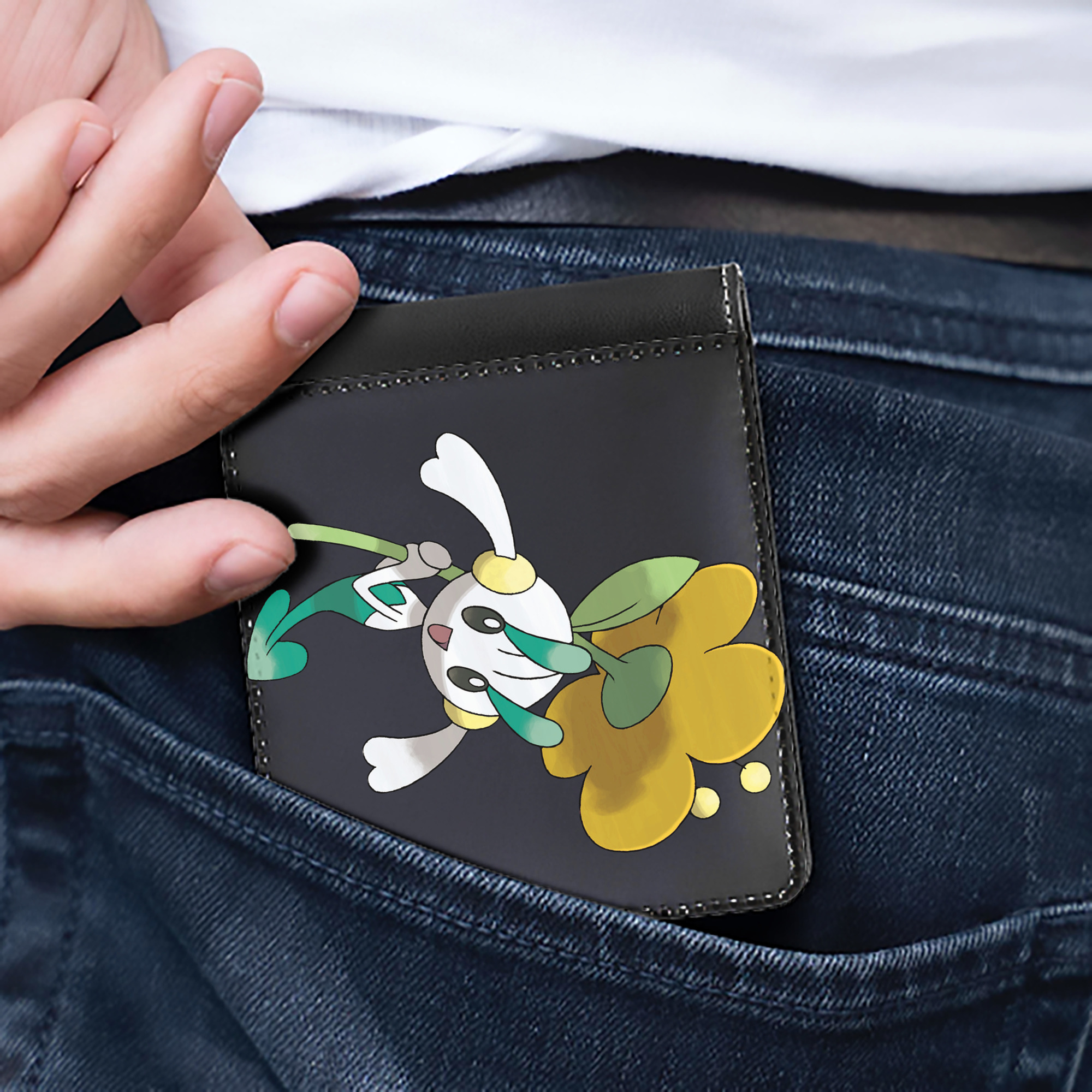 （画像用） ポケットモンスター Pokémon 二つ折り革財布
