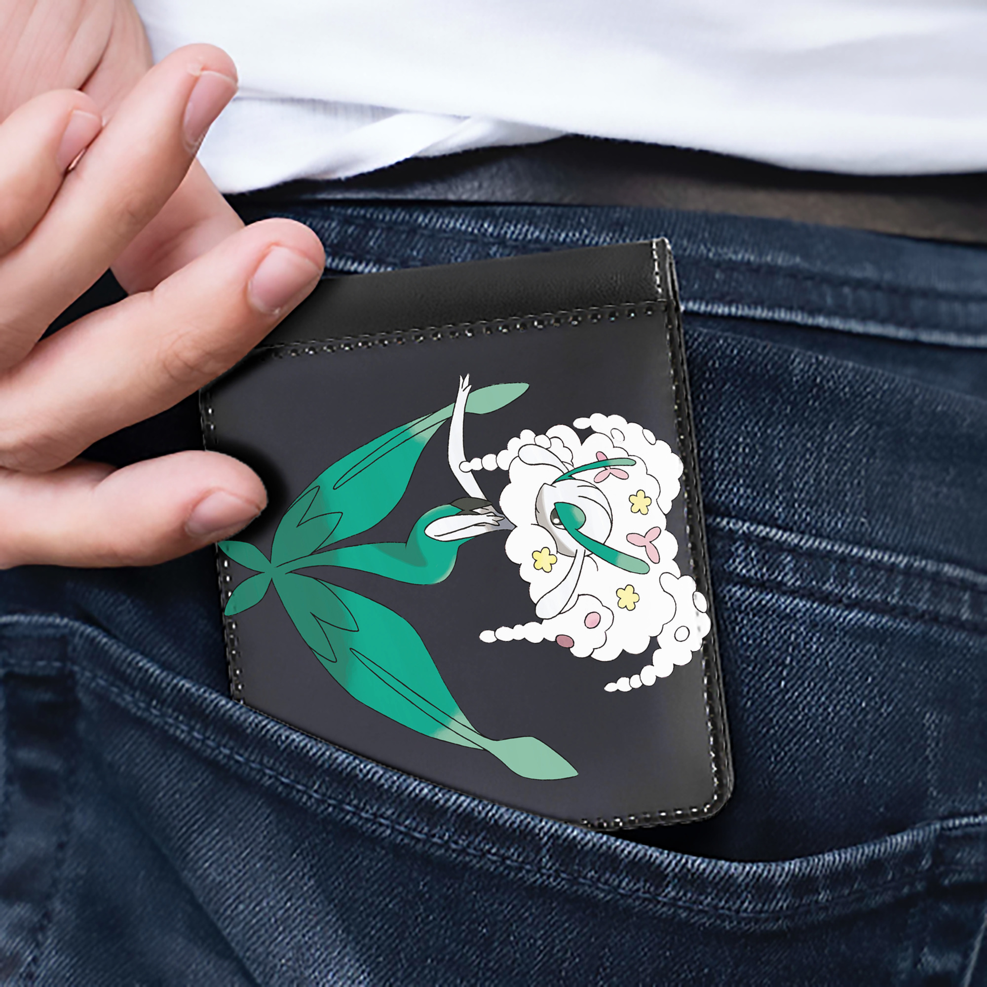 （画像用） ポケットモンスター Pokémon 二つ折り革財布
