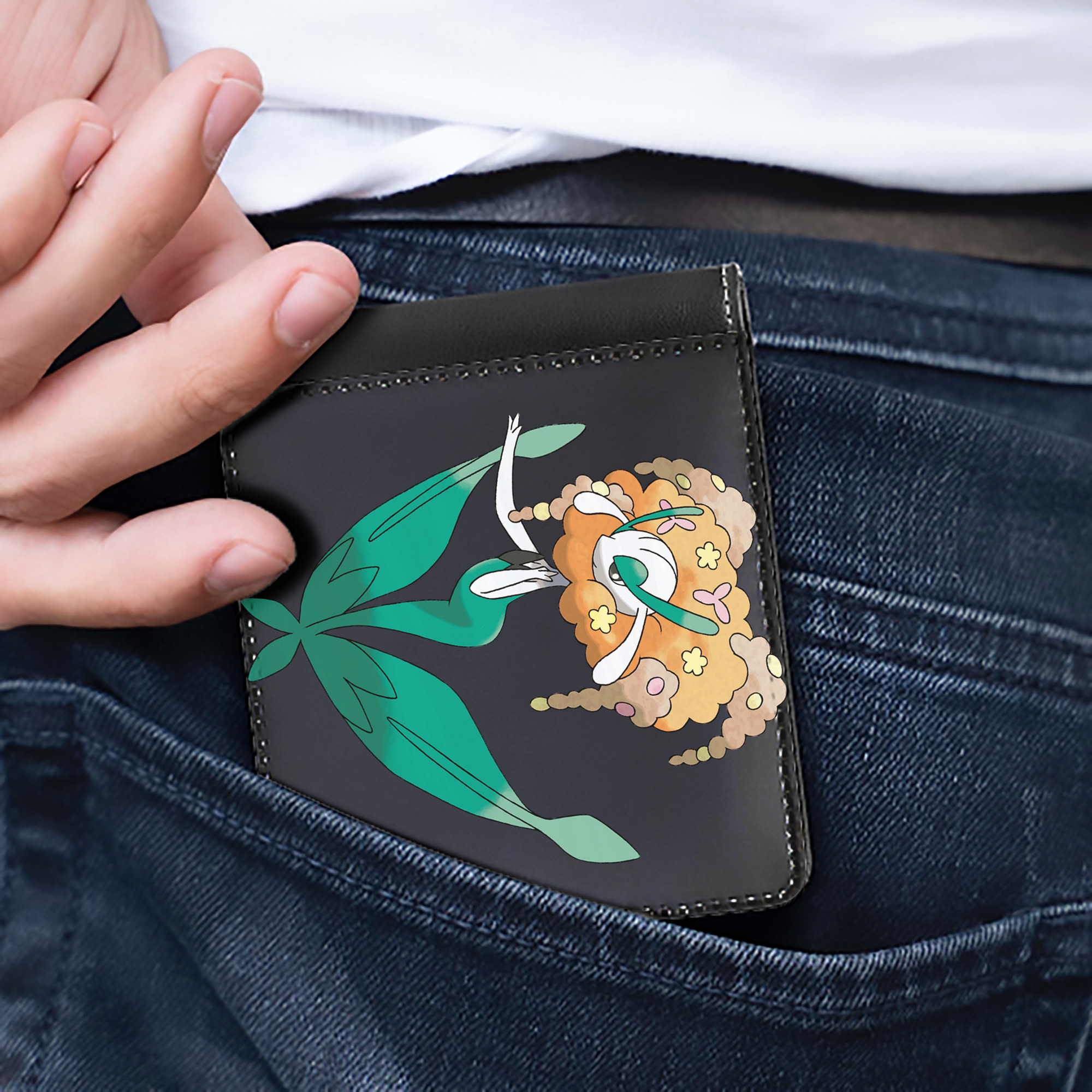 （画像用） ポケットモンスター Pokémon 二つ折り革財布
