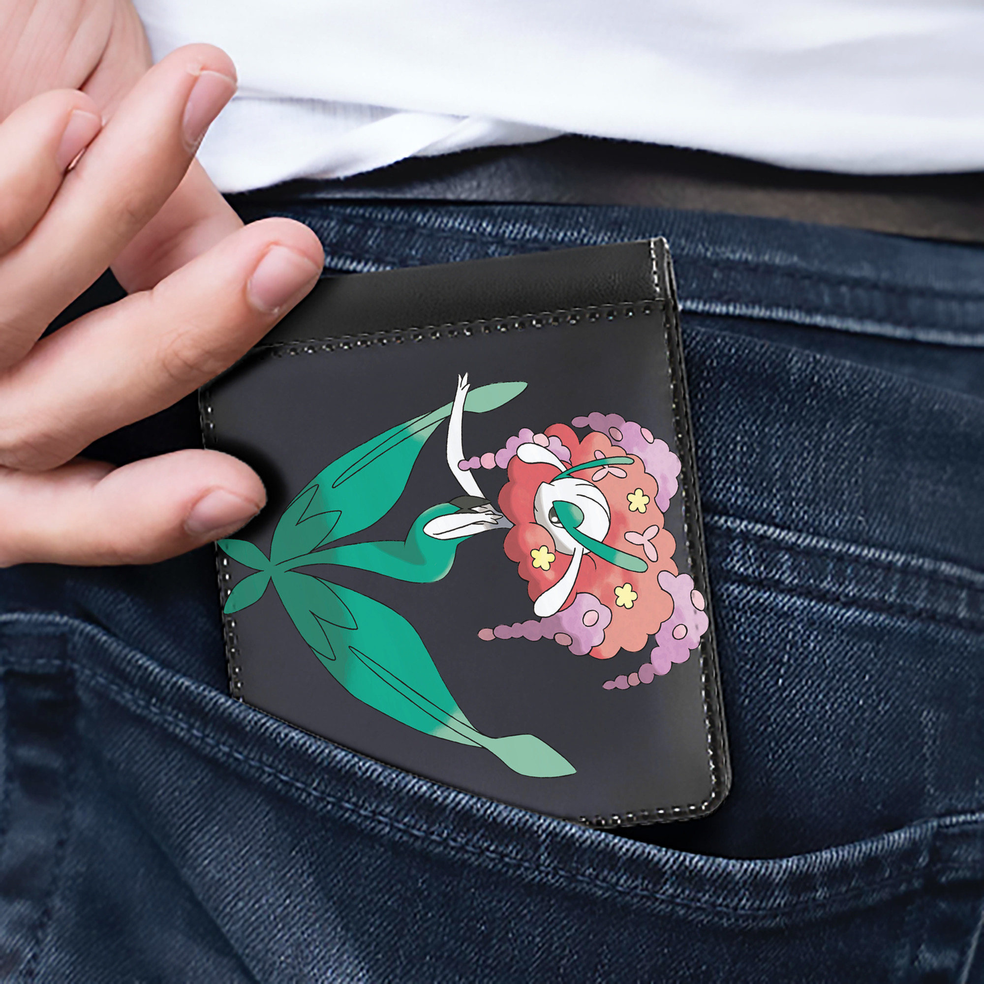 （画像用） ポケットモンスター Pokémon 二つ折り革財布
