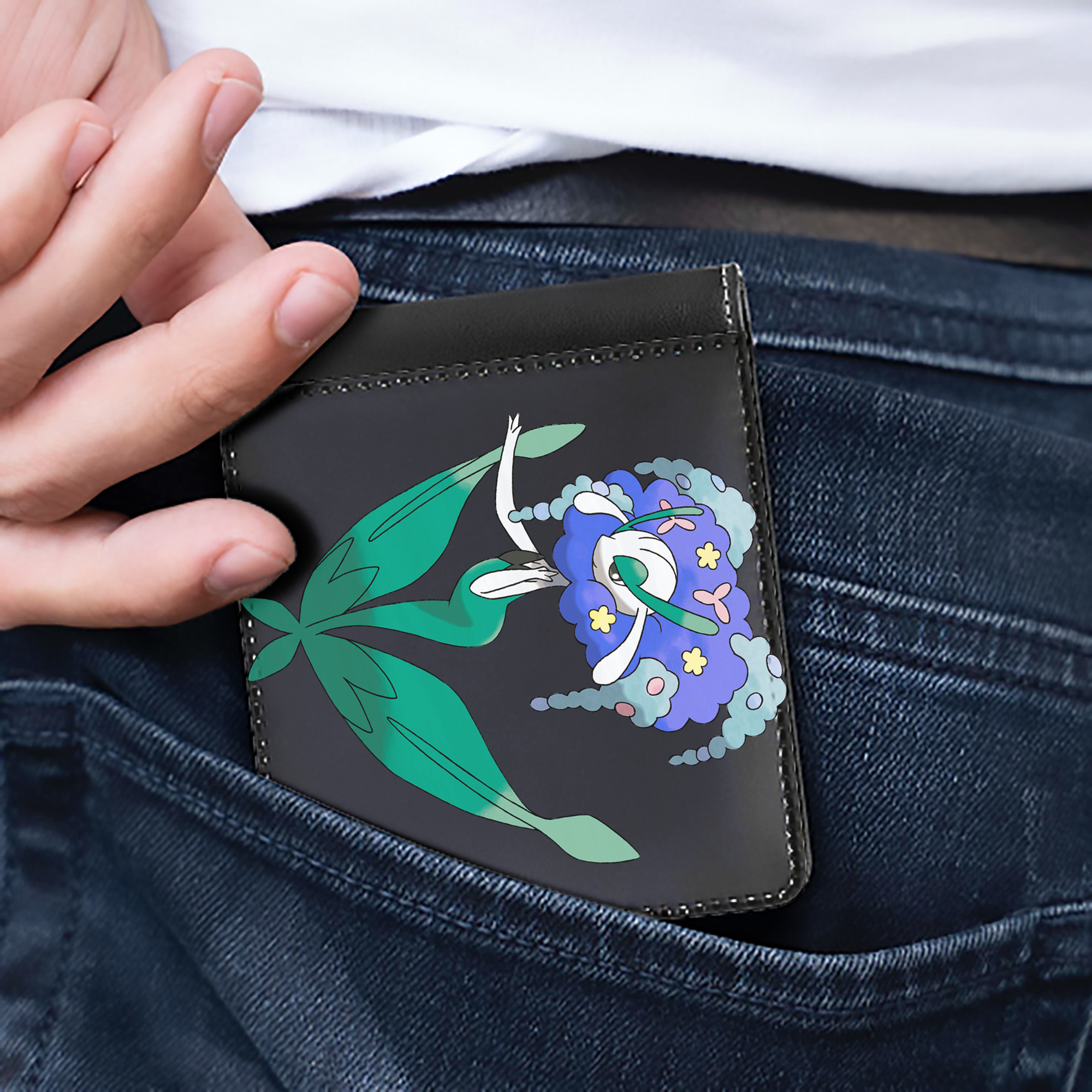 （画像用） ポケットモンスター Pokémon 二つ折り革財布