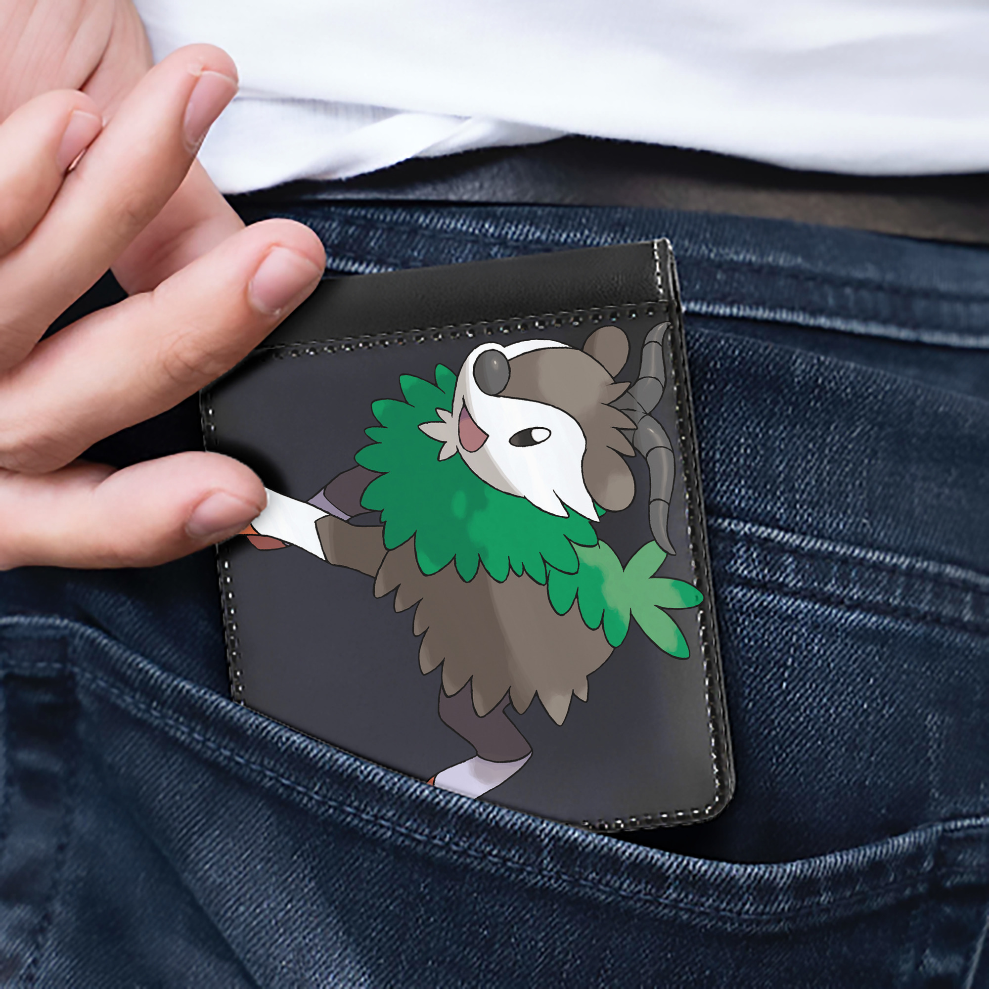 （画像用） ポケットモンスター Pokémon 二つ折り革財布
