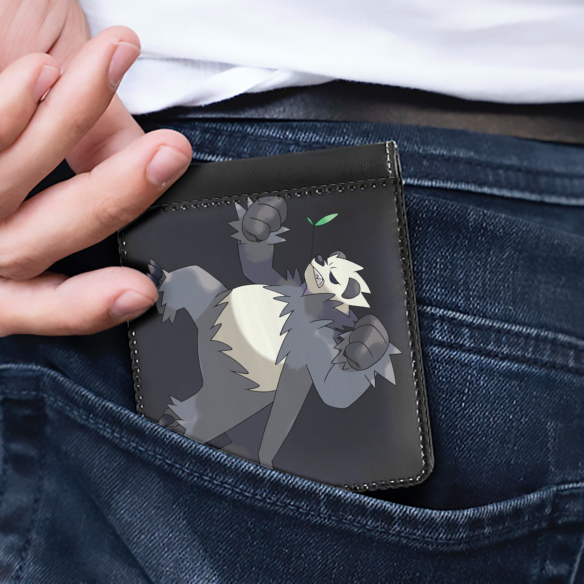 （画像用） ポケットモンスター Pokémon 二つ折り革財布