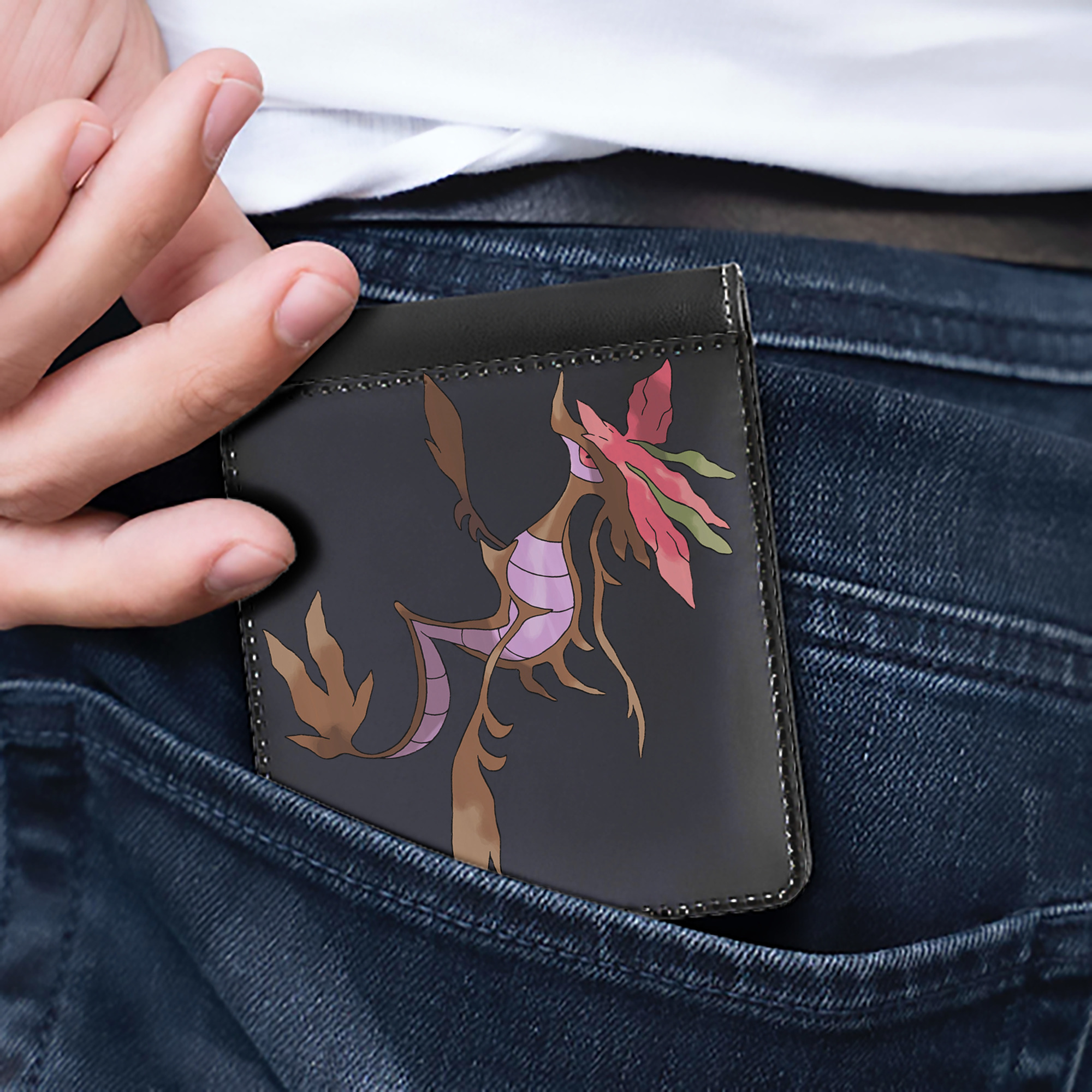 （画像用） ポケットモンスター Pokémon 二つ折り革財布