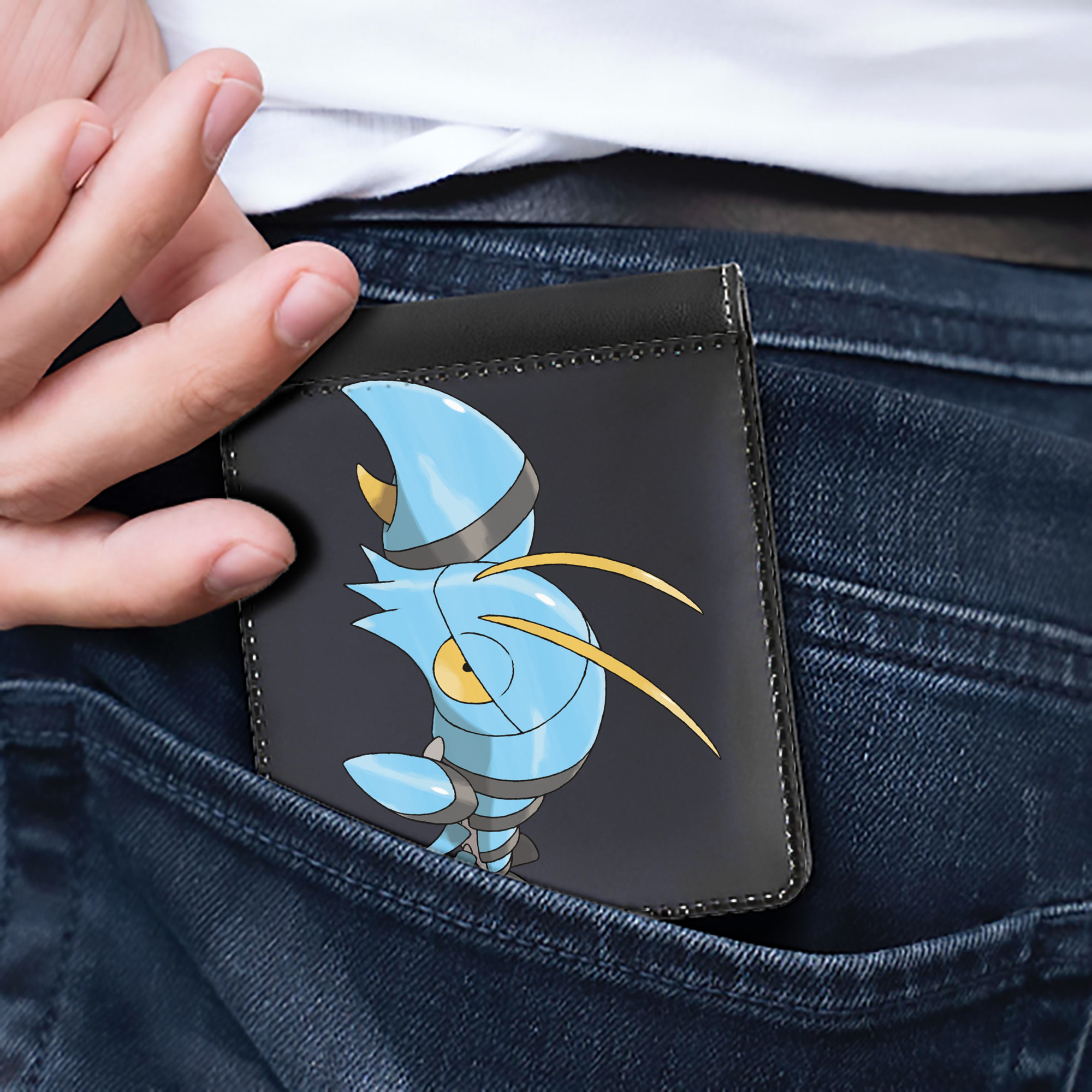 （画像用） ポケットモンスター Pokémon 二つ折り革財布