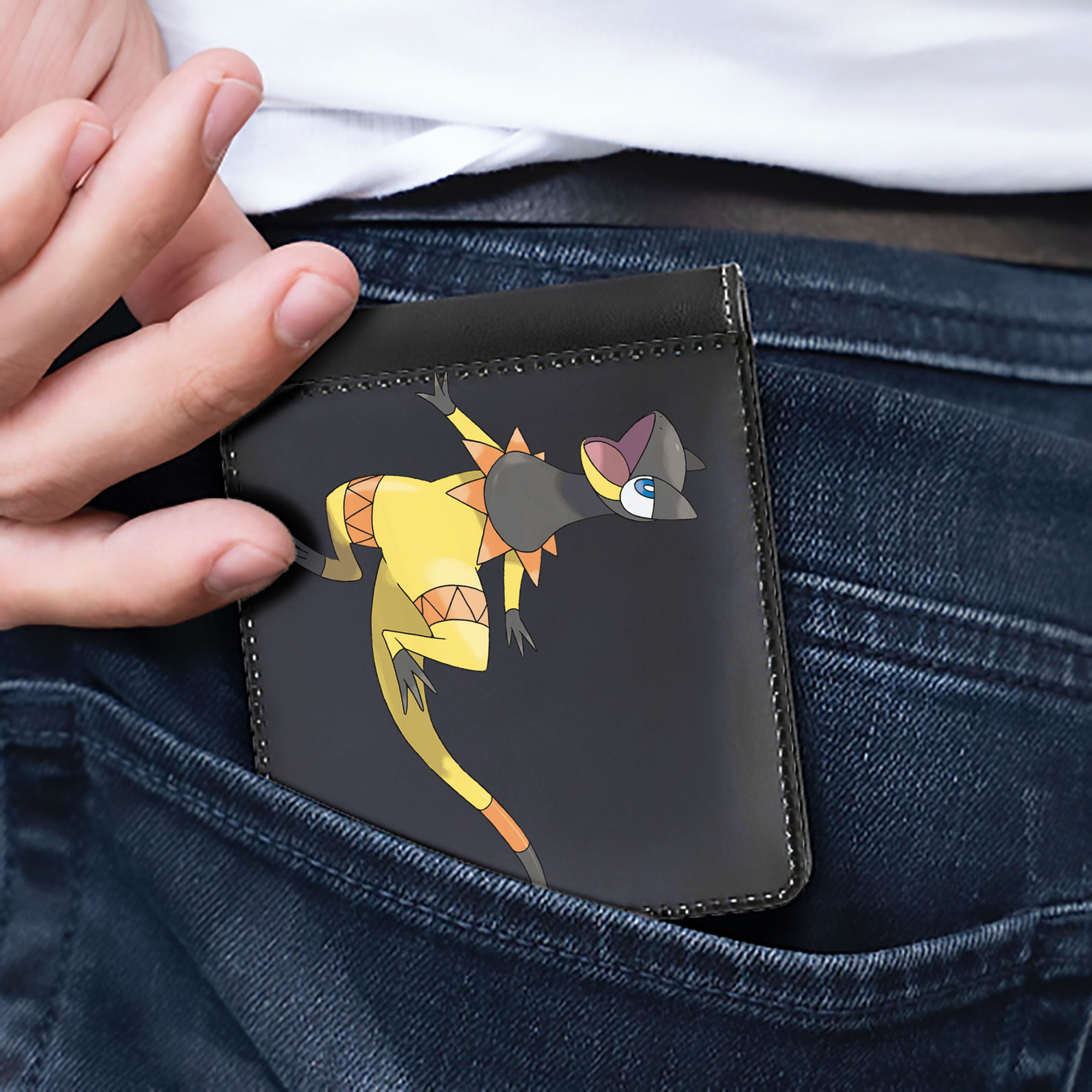 （画像用） ポケットモンスター Pokémon 二つ折り革財布