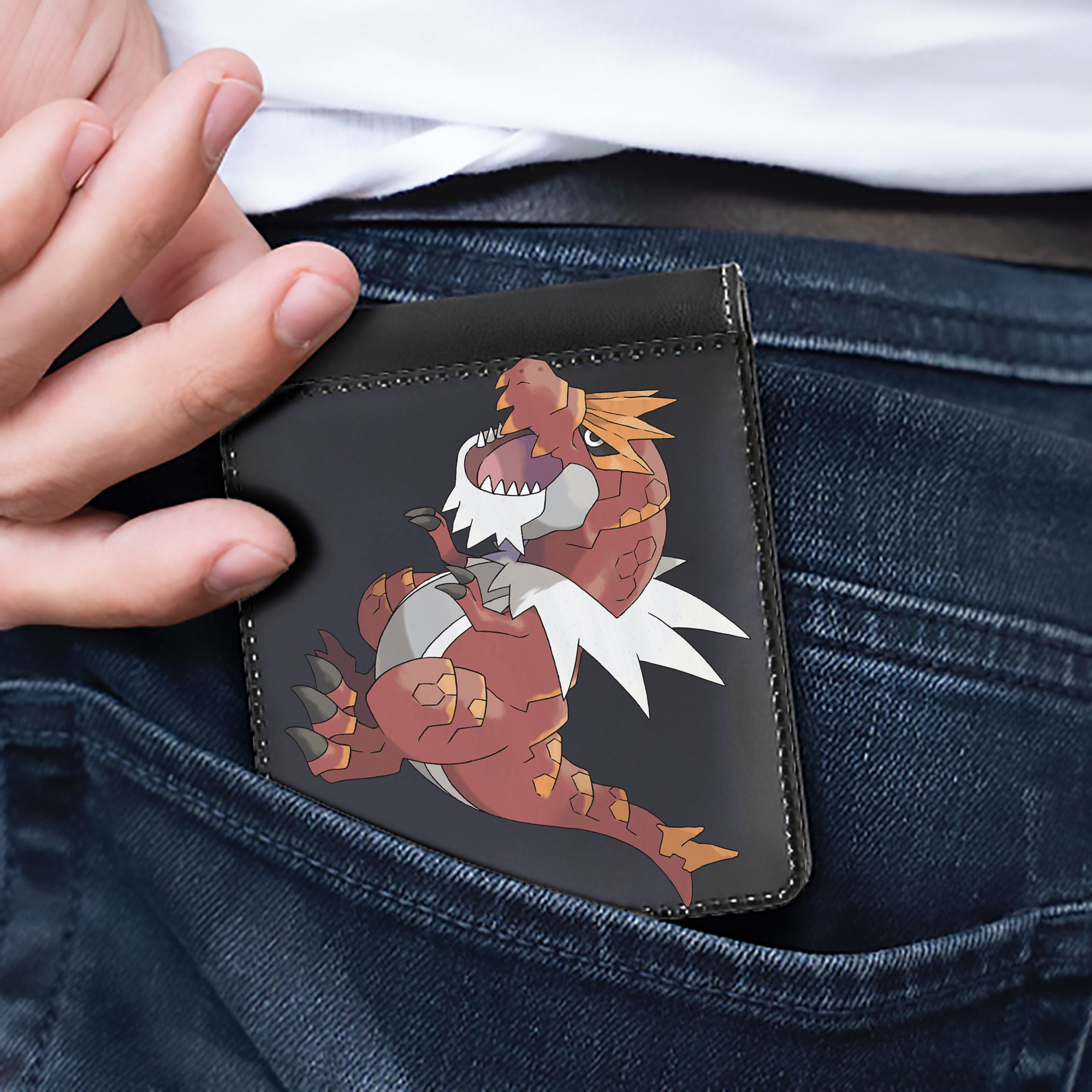 （画像用） ポケットモンスター Pokémon 二つ折り革財布