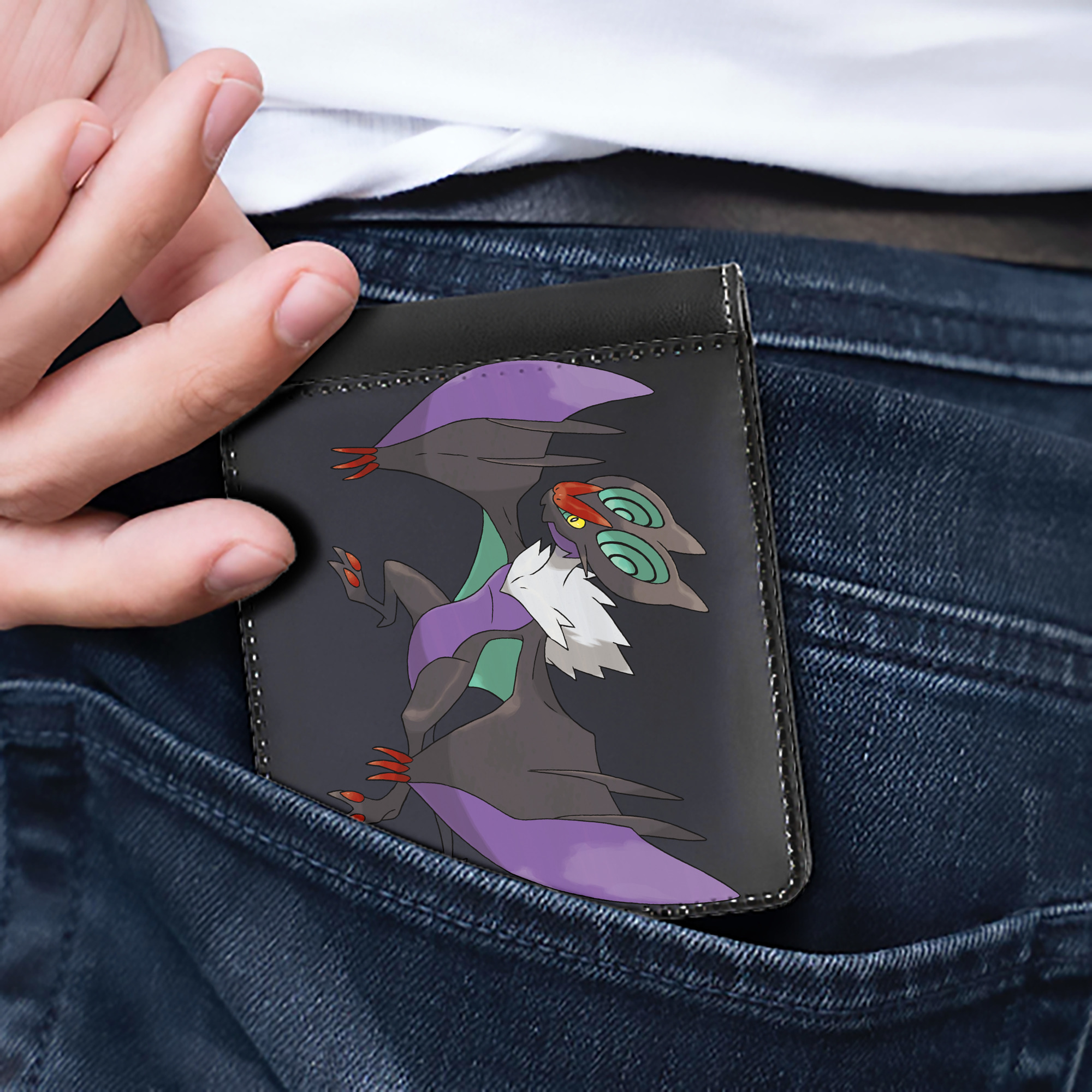 （画像用） ポケットモンスター Pokémon 二つ折り革財布