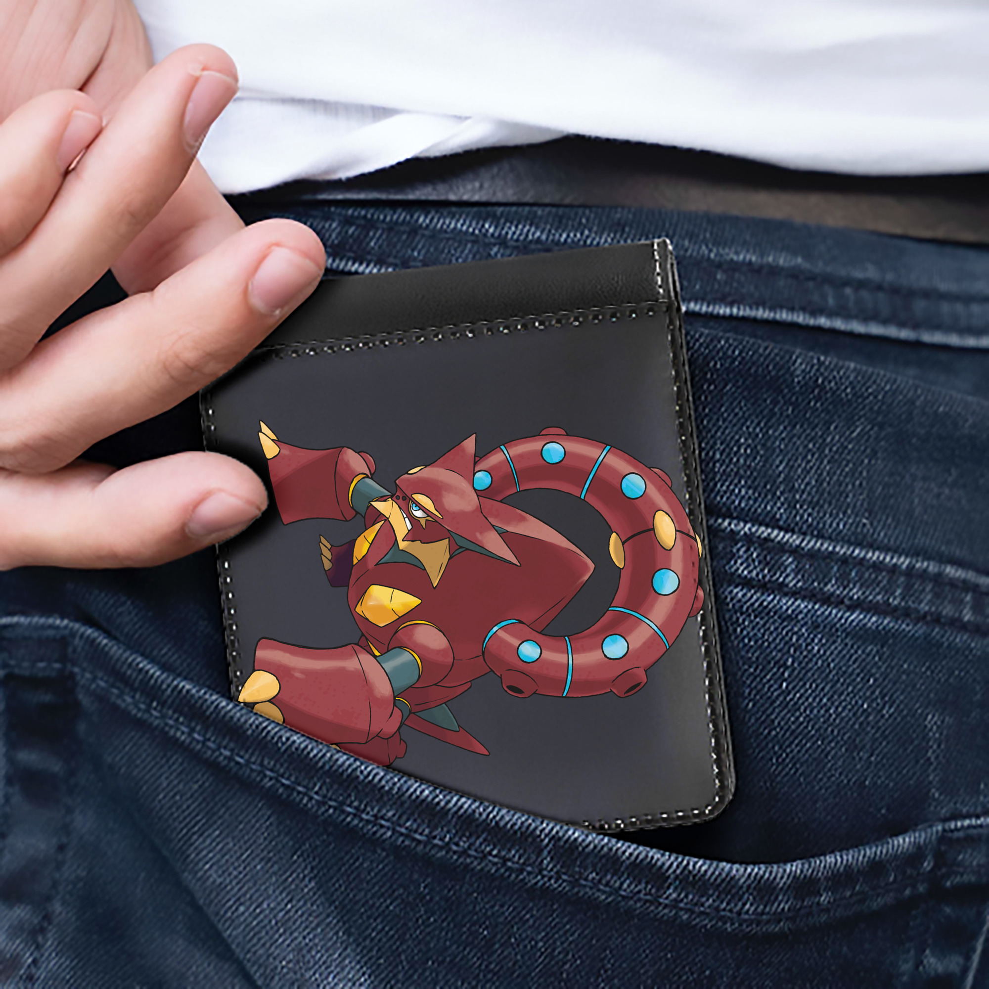 （画像用） ポケットモンスター Pokémon 二つ折り革財布