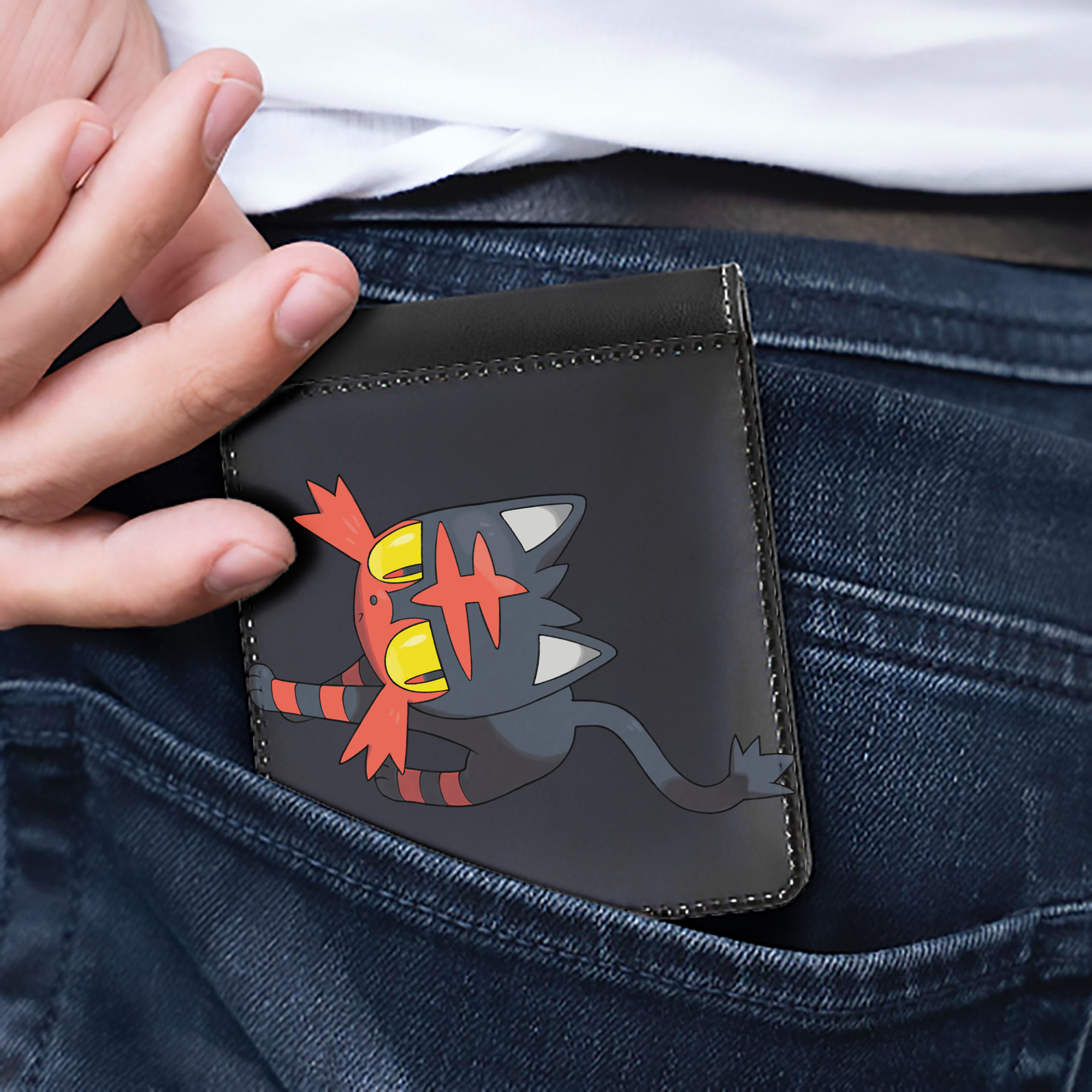 （画像用） ポケットモンスター Pokémon 二つ折り革財布