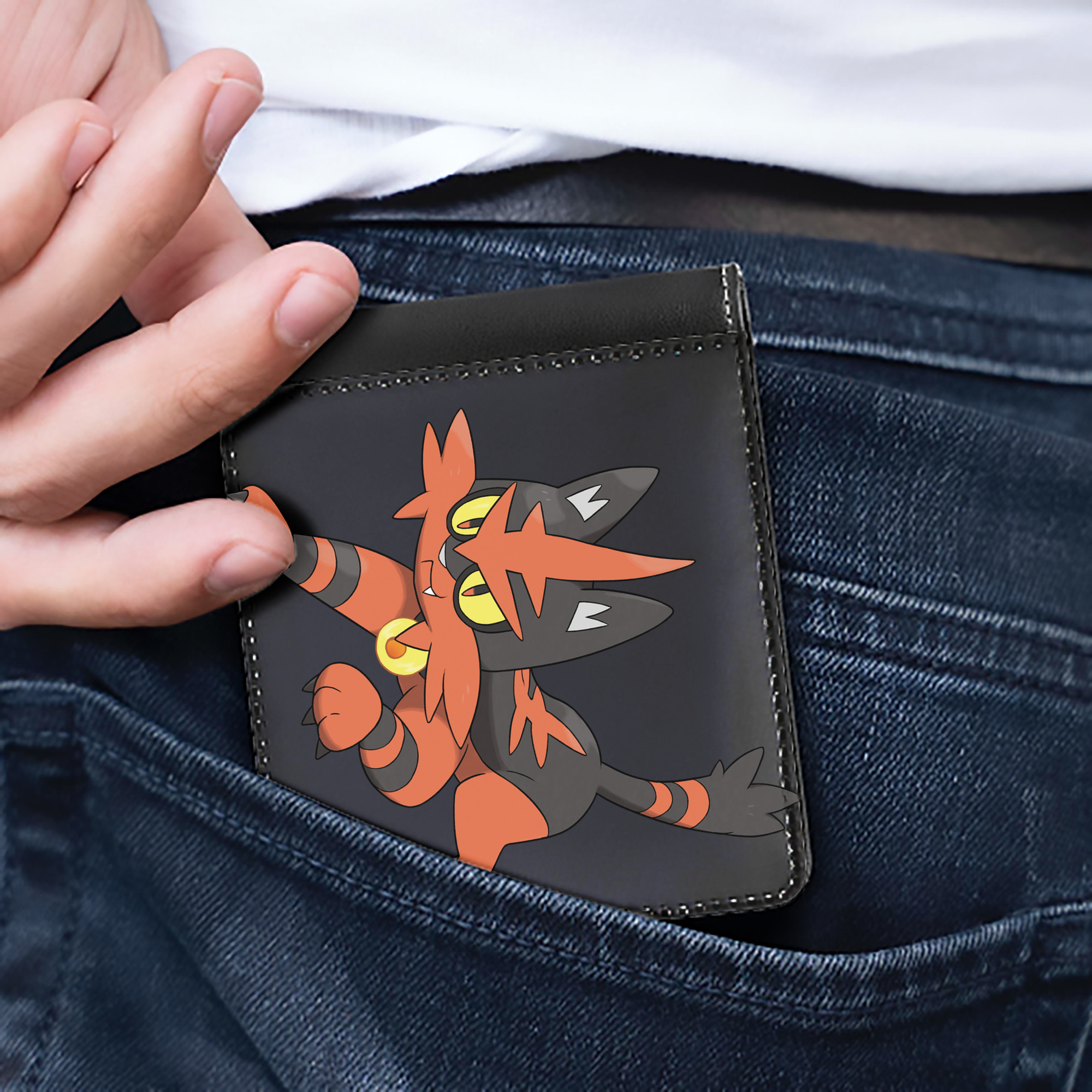 （画像用） ポケットモンスター Pokémon 二つ折り革財布