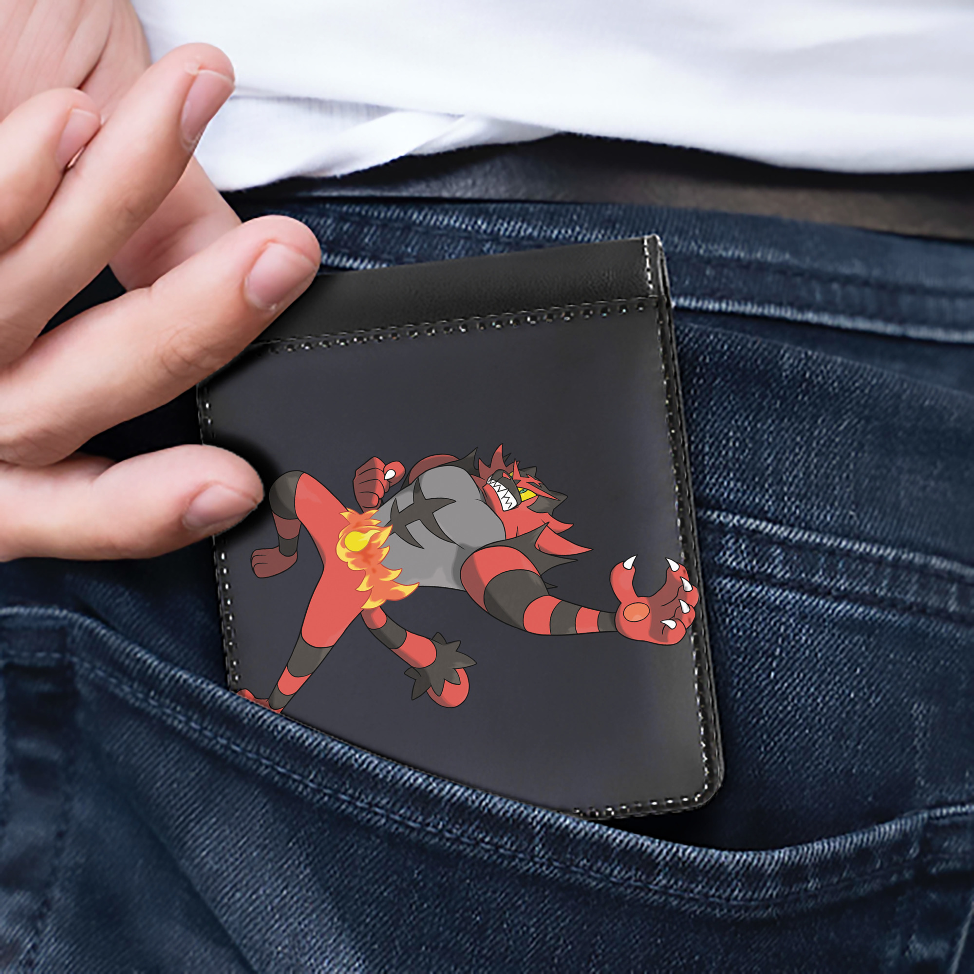 （画像用） ポケットモンスター Pokémon 二つ折り革財布