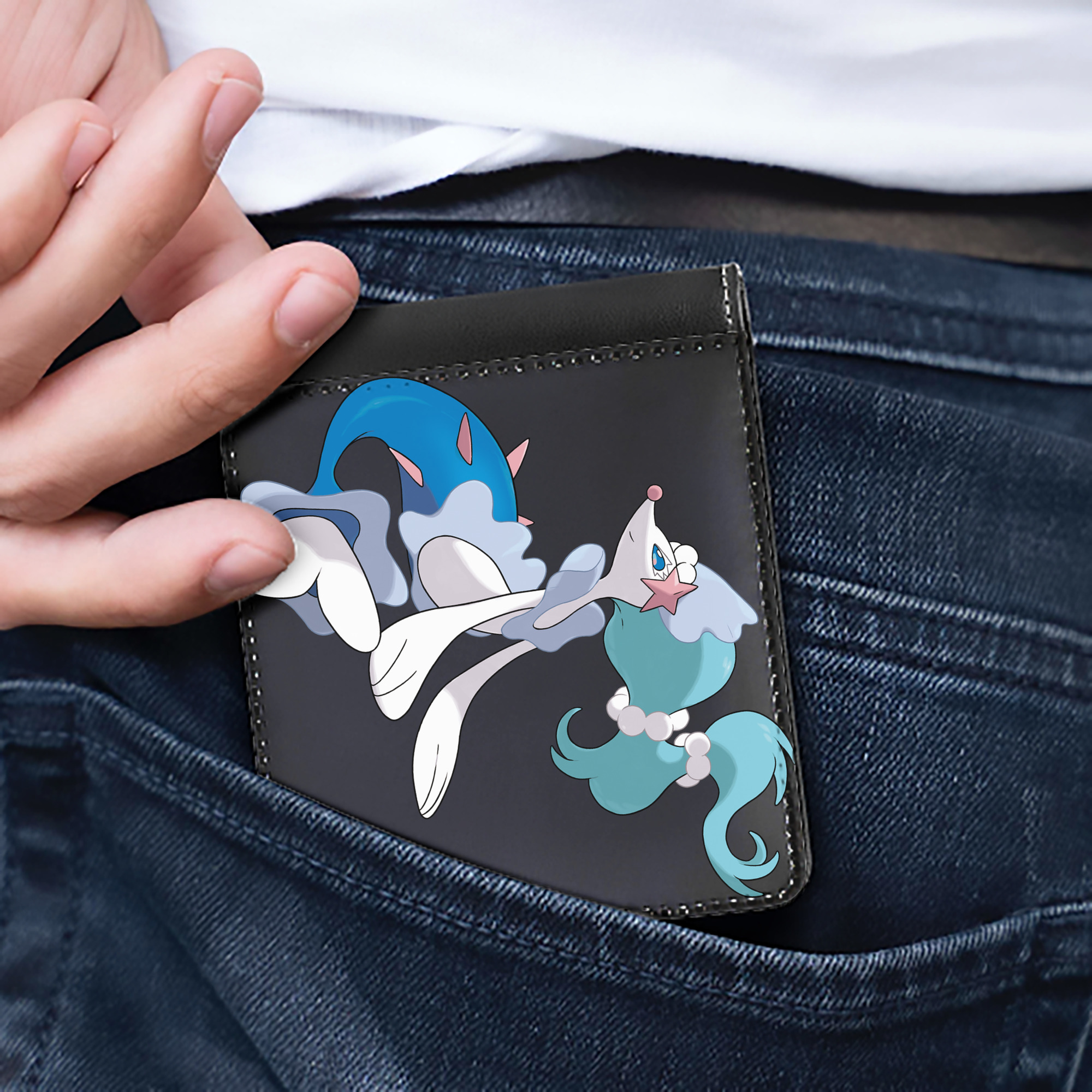 （画像用） ポケットモンスター Pokémon 二つ折り革財布