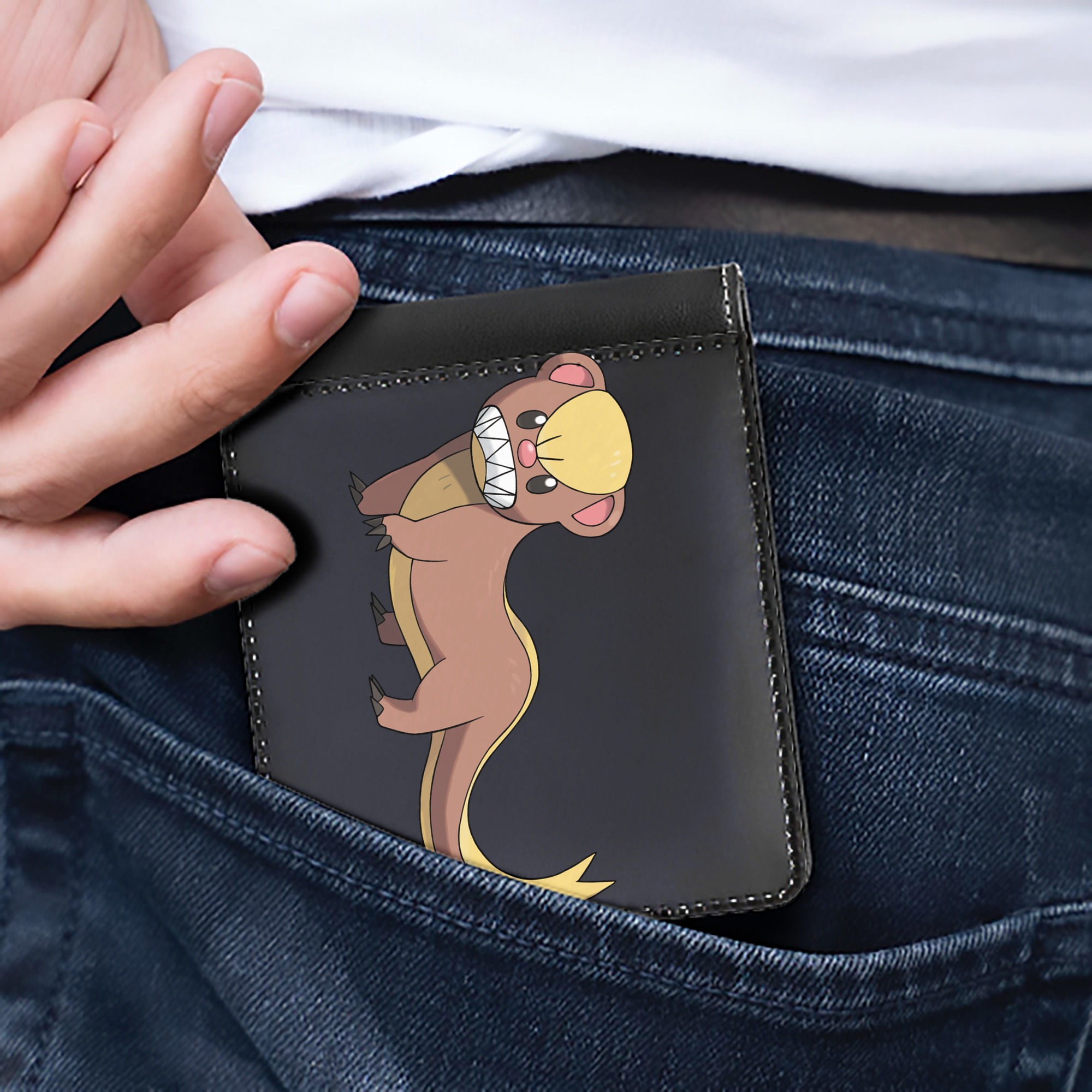 （画像用） ポケットモンスター Pokémon 二つ折り革財布