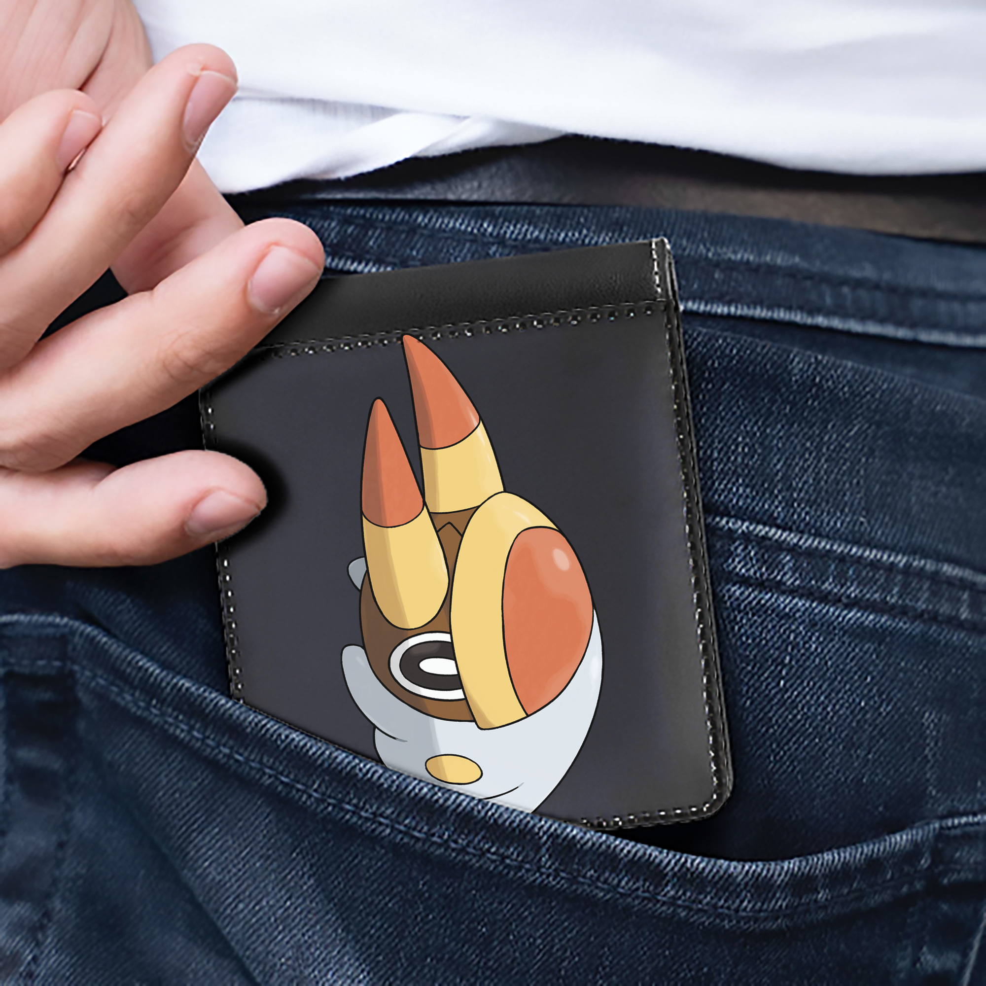 （画像用） ポケットモンスター Pokémon 二つ折り革財布