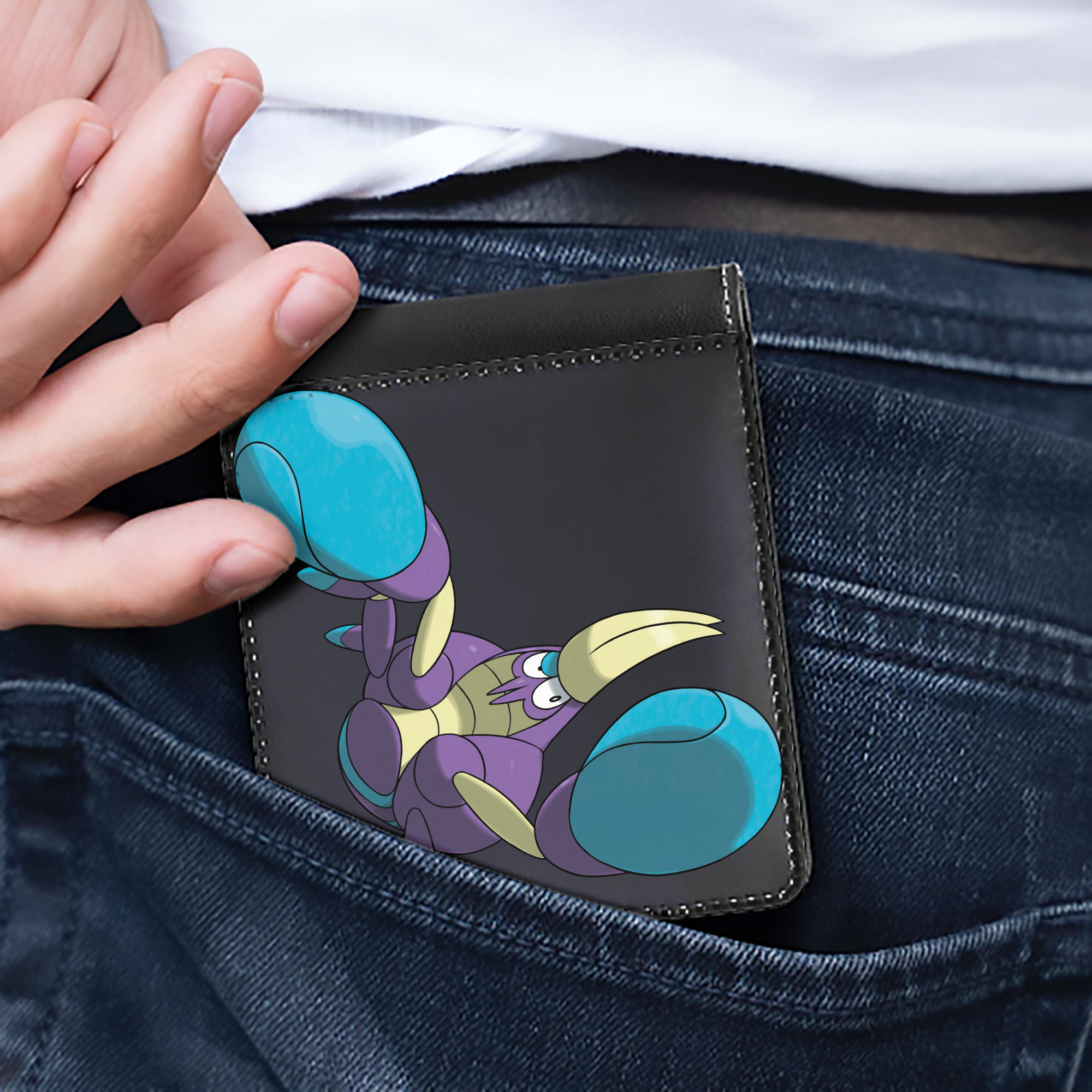 （画像用） ポケットモンスター Pokémon 二つ折り革財布