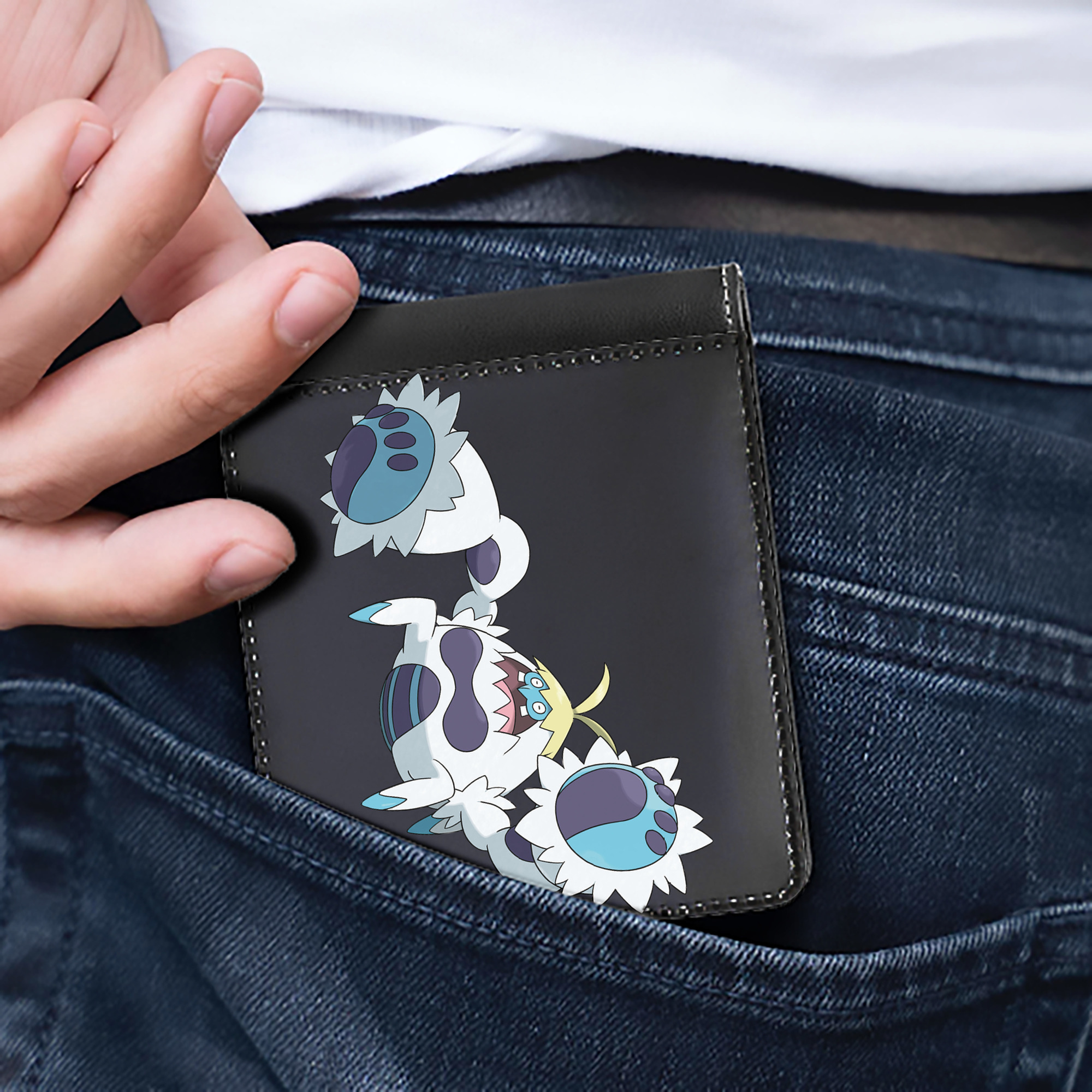（画像用） ポケットモンスター Pokémon 二つ折り革財布